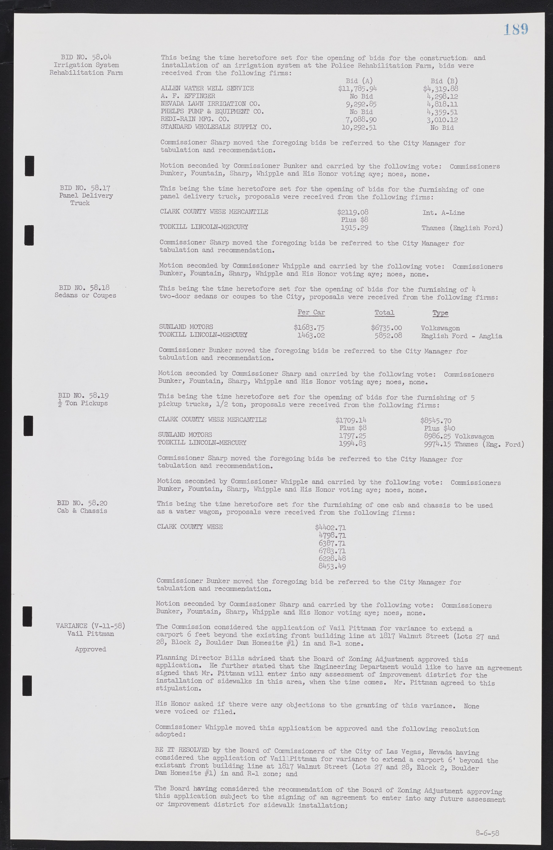 Las Vegas City Commission Minutes, November 20, 1957 to December 2, 1959, lvc000011-193