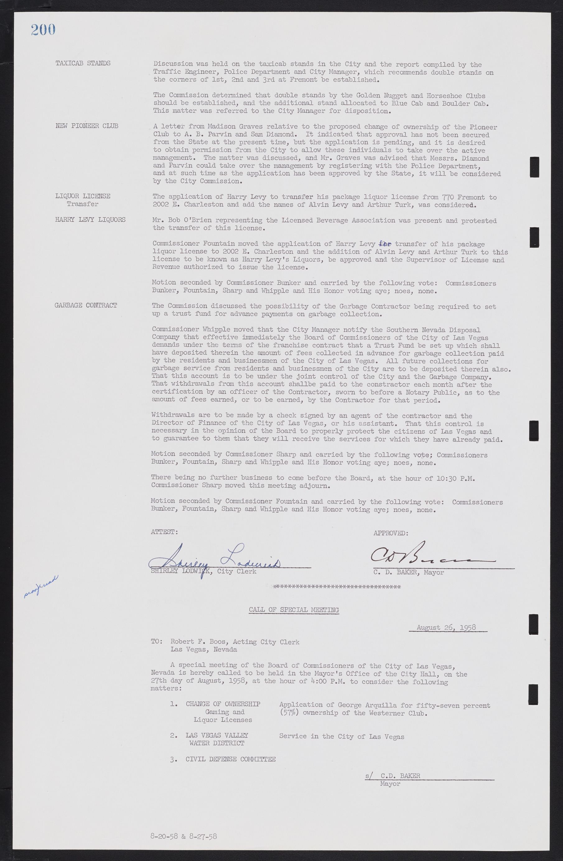 Las Vegas City Commission Minutes, November 20, 1957 to December 2, 1959, lvc000011-204