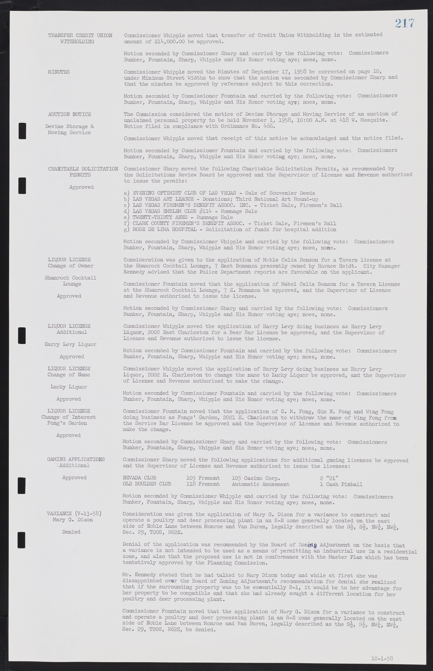 Las Vegas City Commission Minutes, November 20, 1957 to December 2, 1959, lvc000011-223