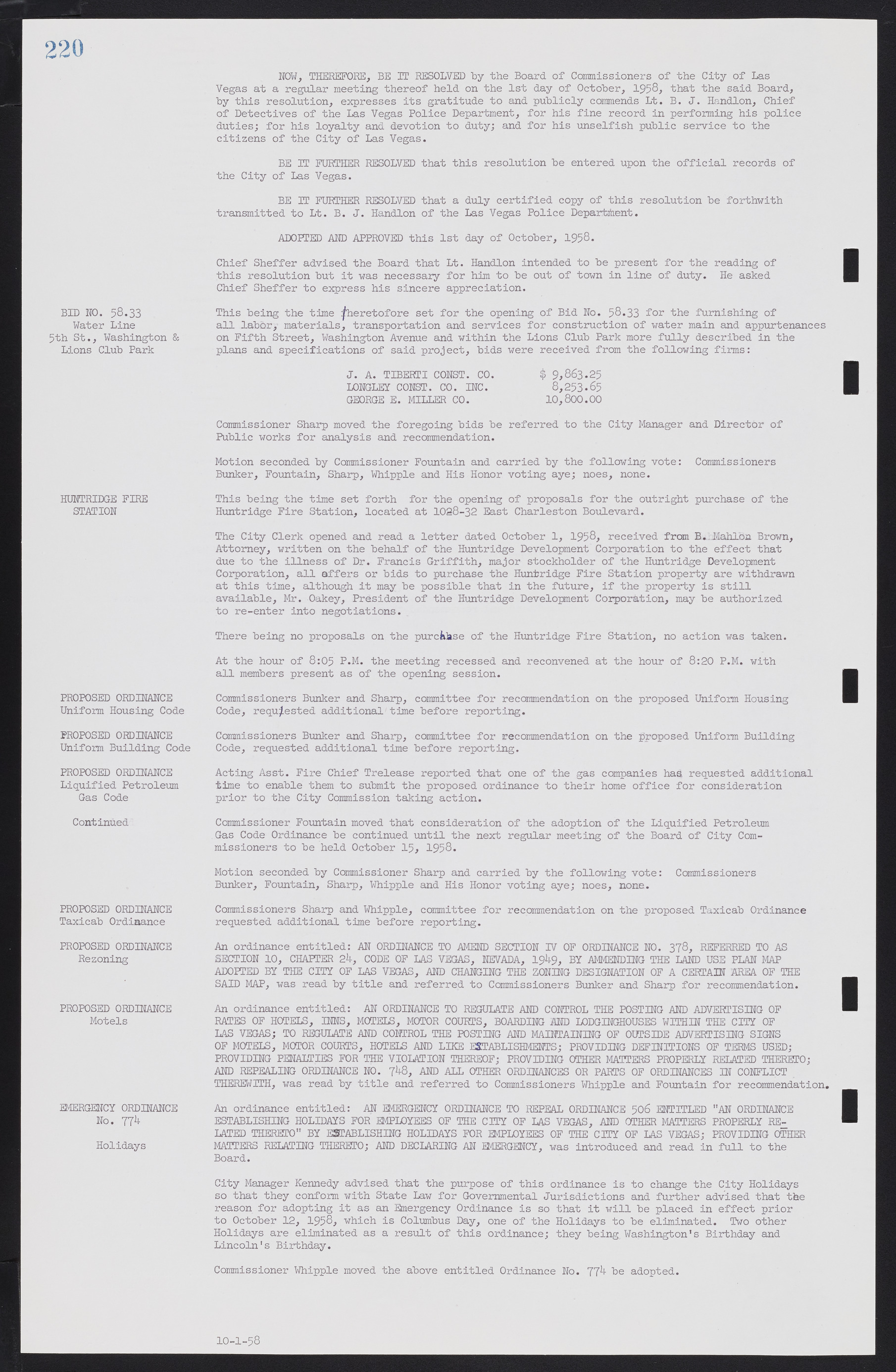 Las Vegas City Commission Minutes, November 20, 1957 to December 2, 1959, lvc000011-226