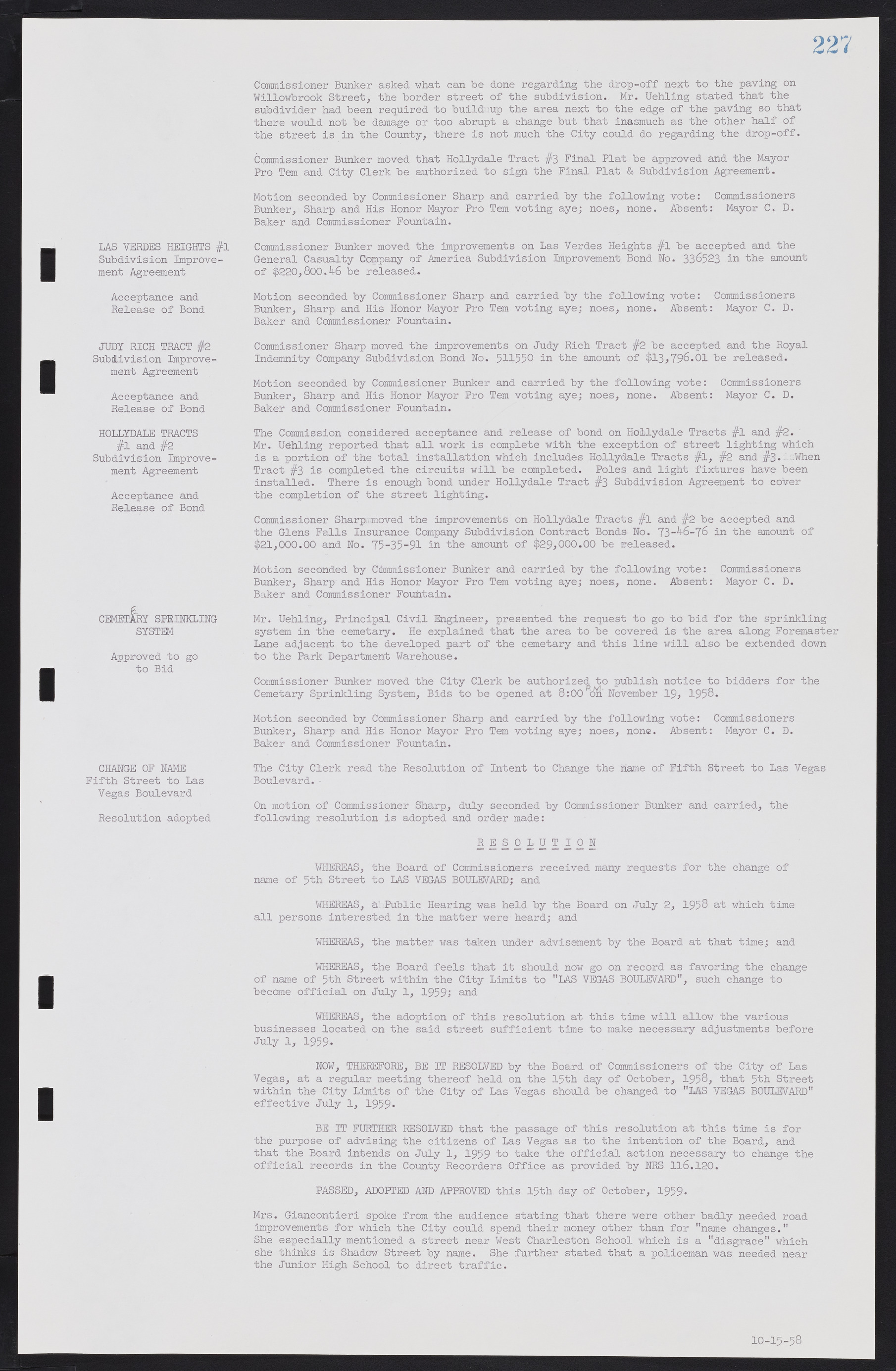 Las Vegas City Commission Minutes, November 20, 1957 to December 2, 1959, lvc000011-233