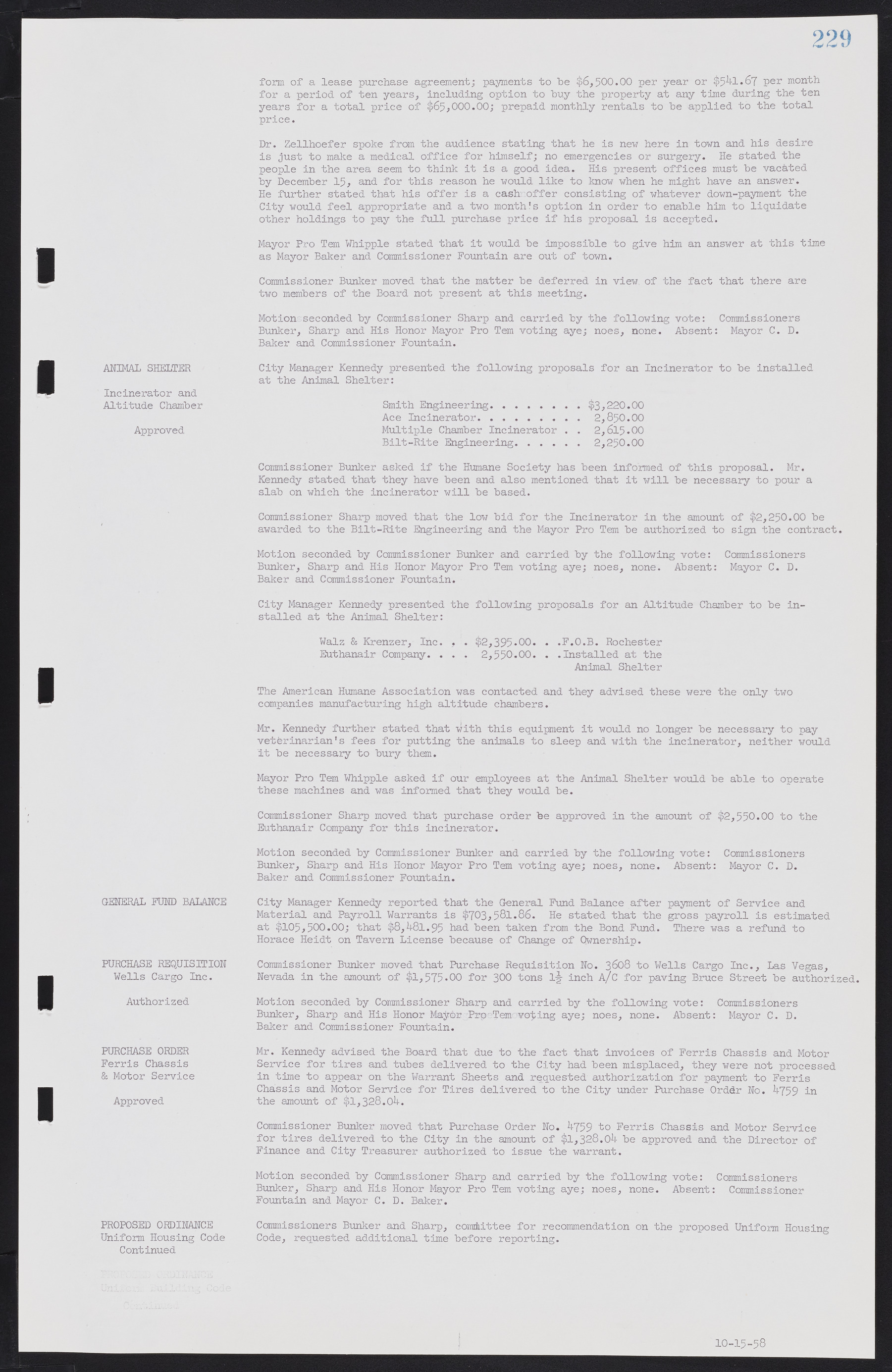 Las Vegas City Commission Minutes, November 20, 1957 to December 2, 1959, lvc000011-235