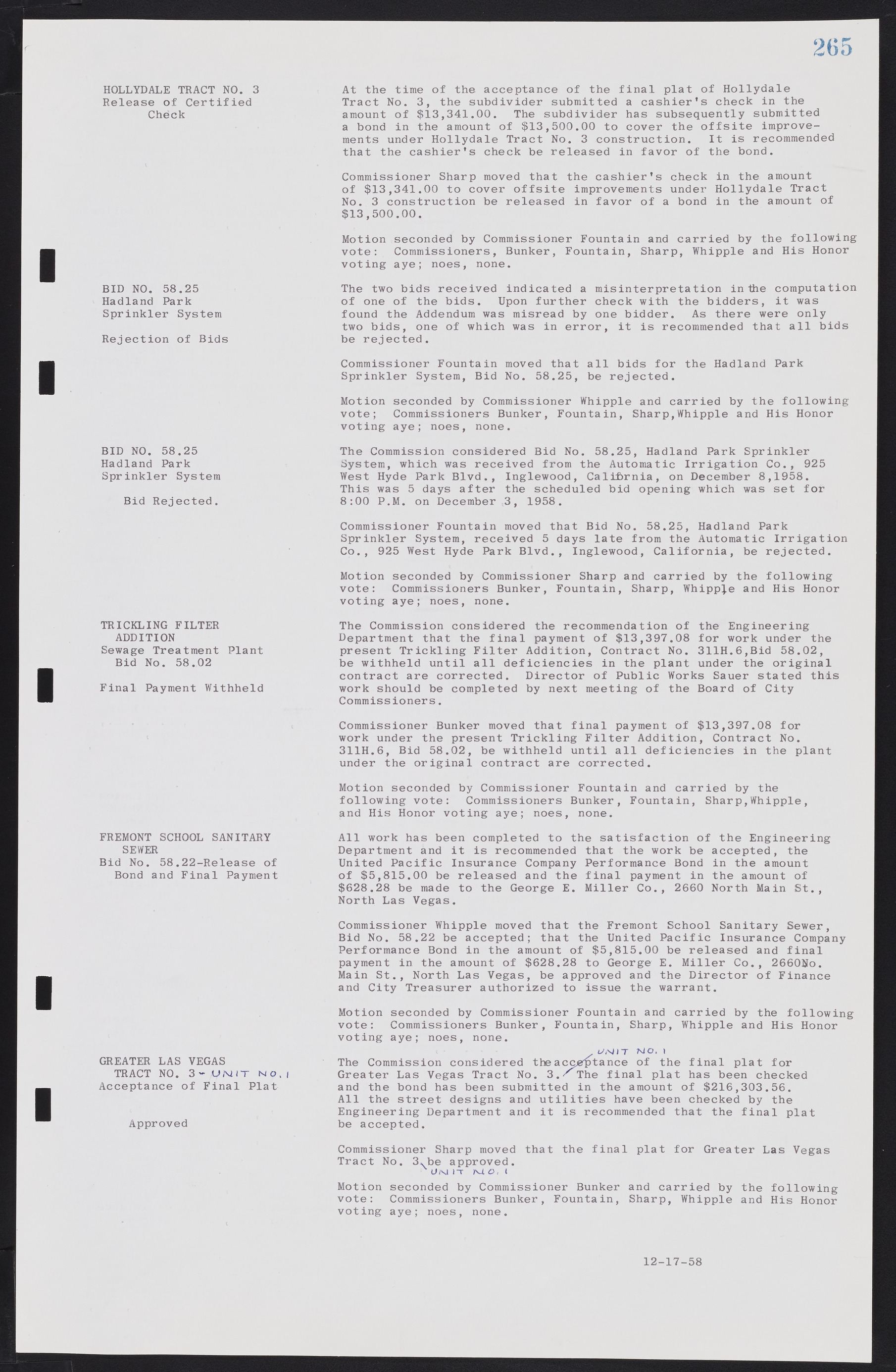 Las Vegas City Commission Minutes, November 20, 1957 to December 2, 1959, lvc000011-273