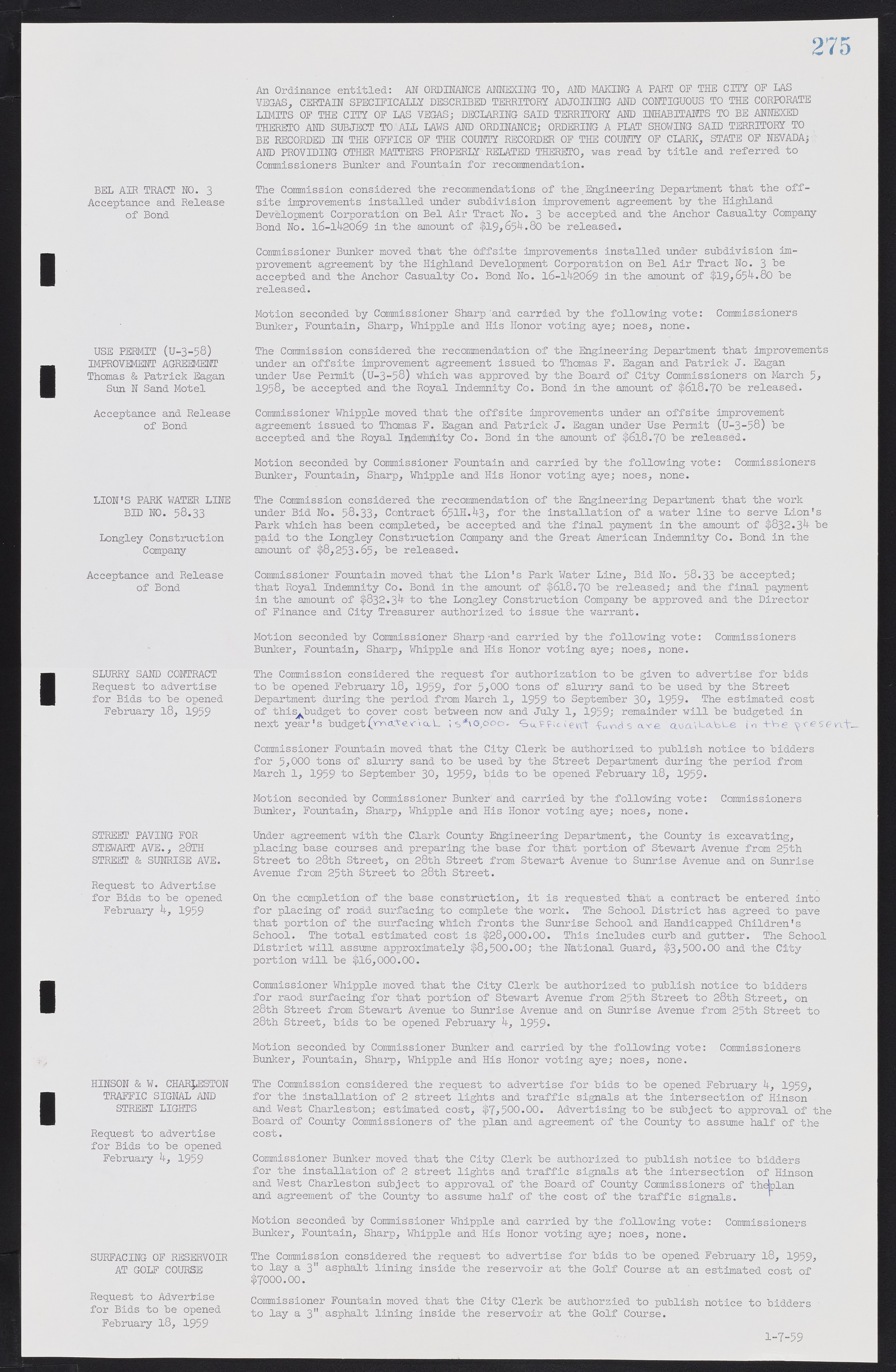 Las Vegas City Commission Minutes, November 20, 1957 to December 2, 1959, lvc000011-283