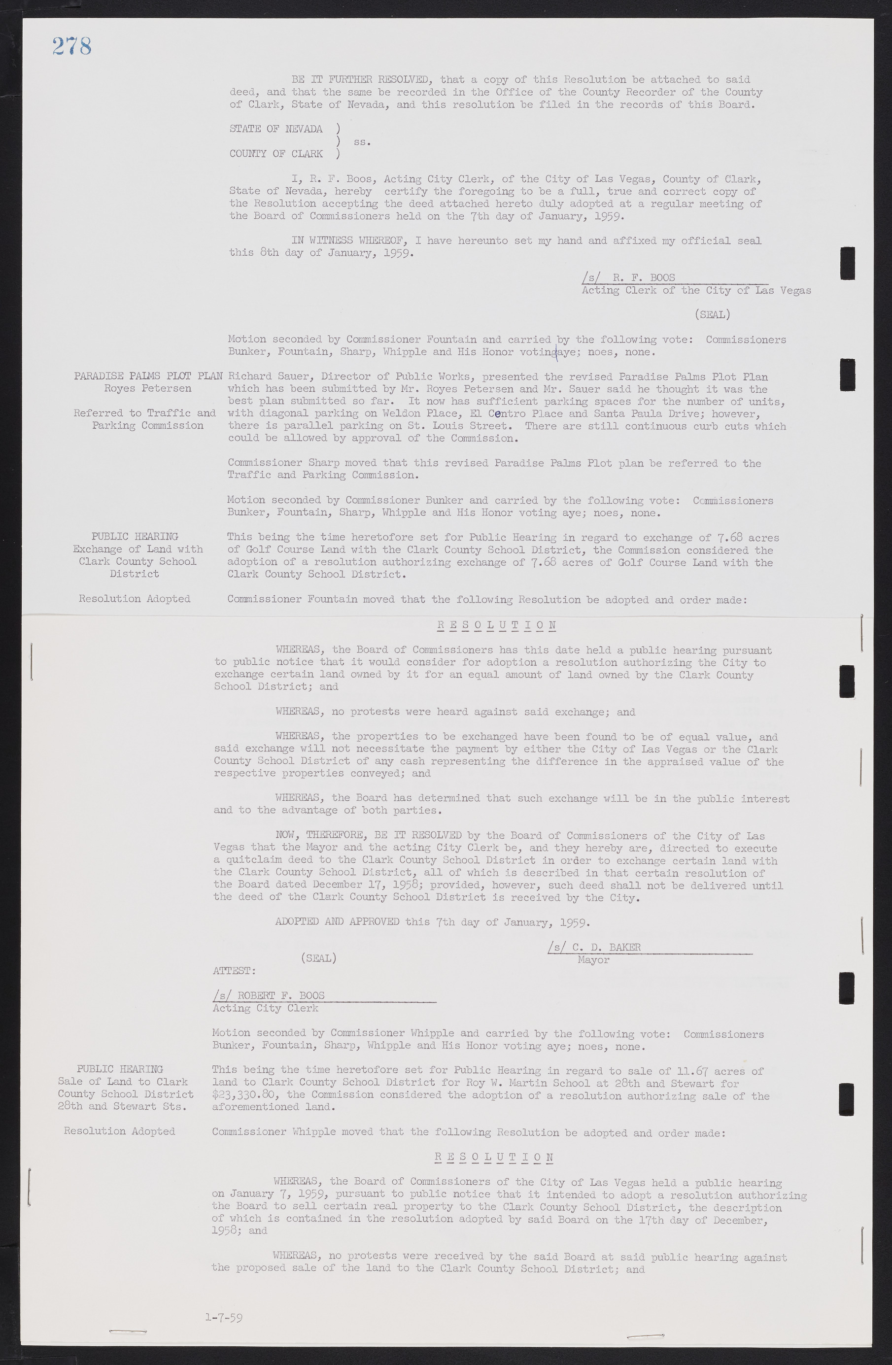 Las Vegas City Commission Minutes, November 20, 1957 to December 2, 1959, lvc000011-286