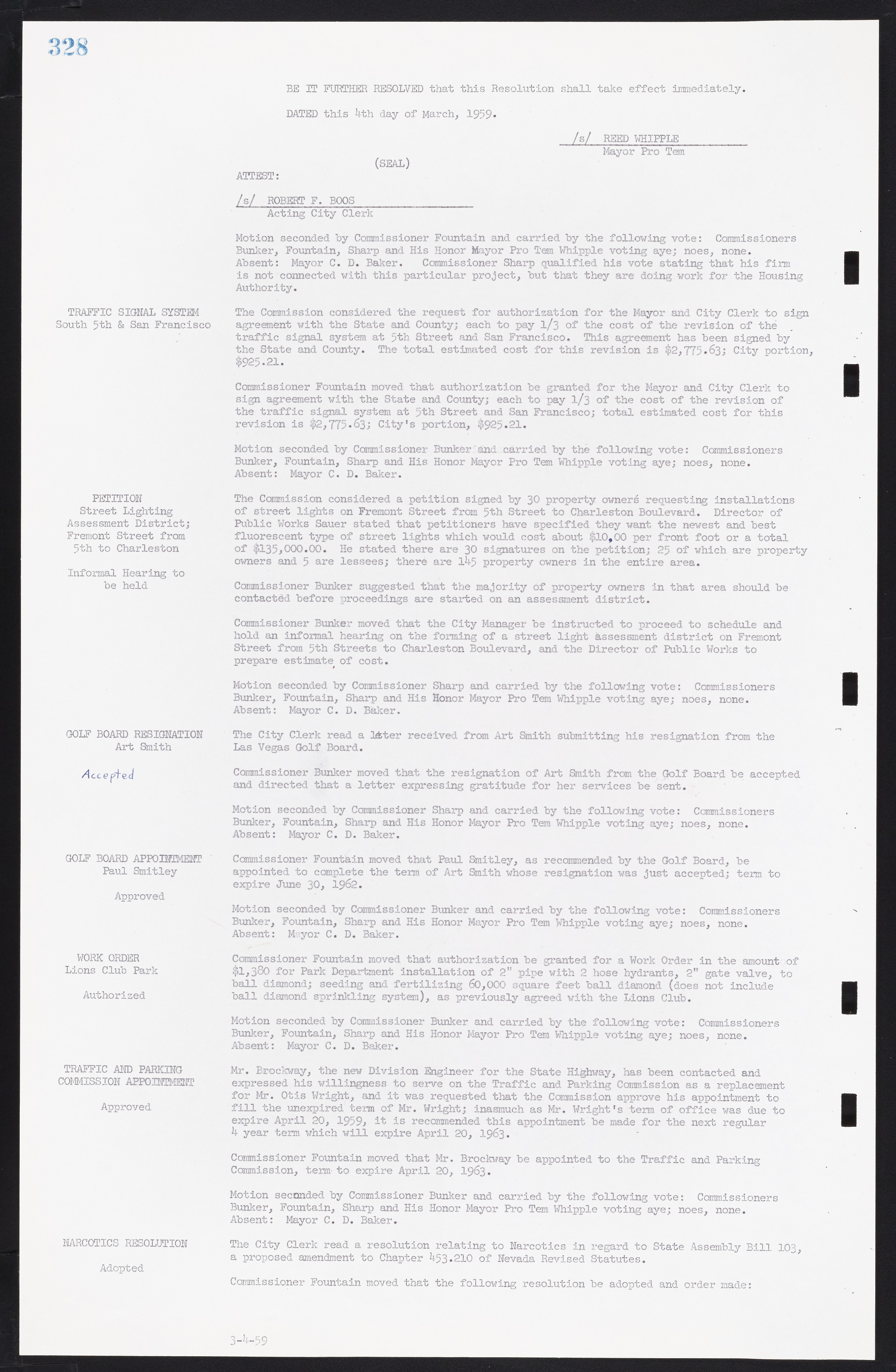 Las Vegas City Commission Minutes, November 20, 1957 to December 2, 1959, lvc000011-336