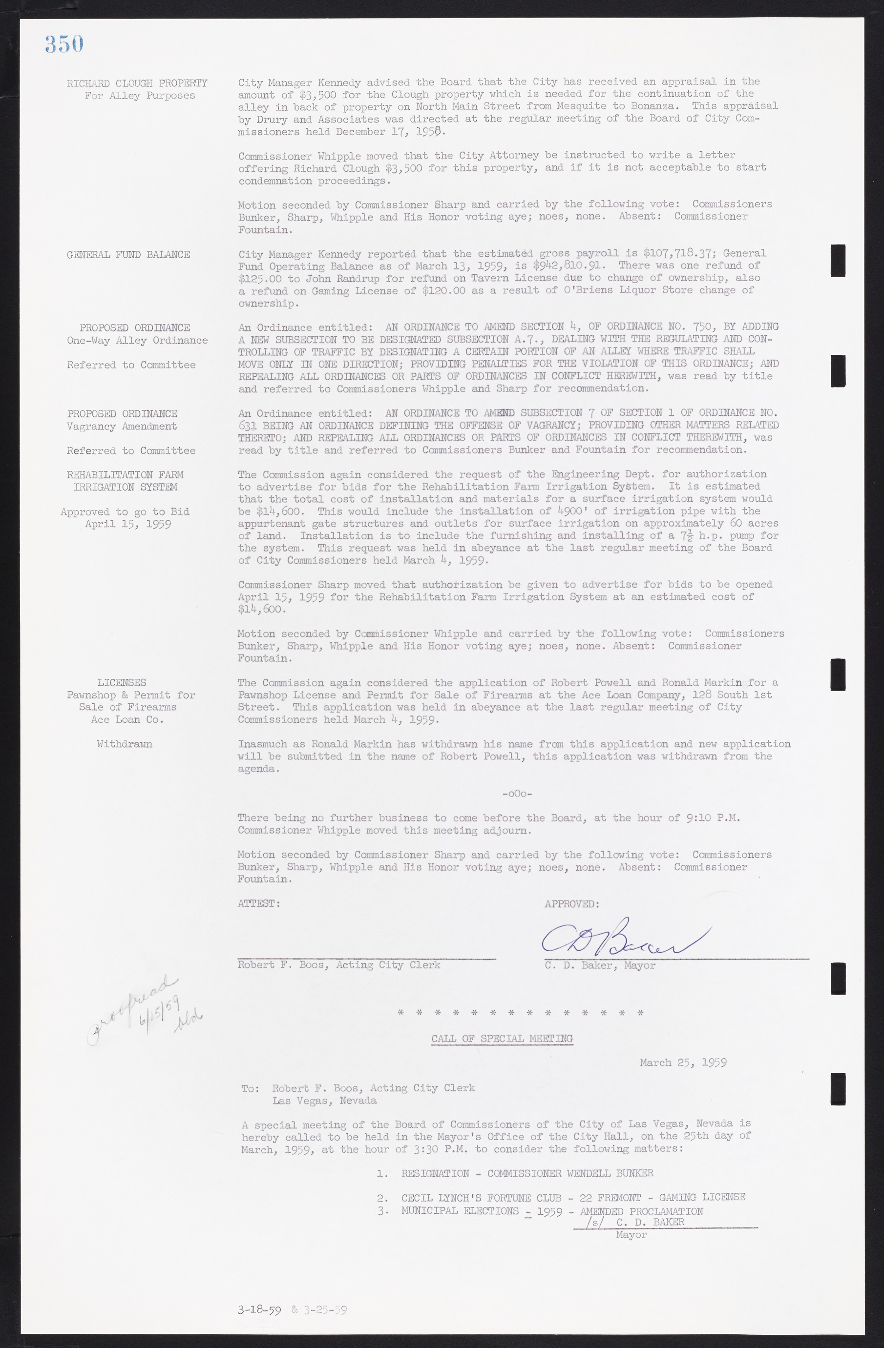 Las Vegas City Commission Minutes, November 20, 1957 to December 2, 1959, lvc000011-358