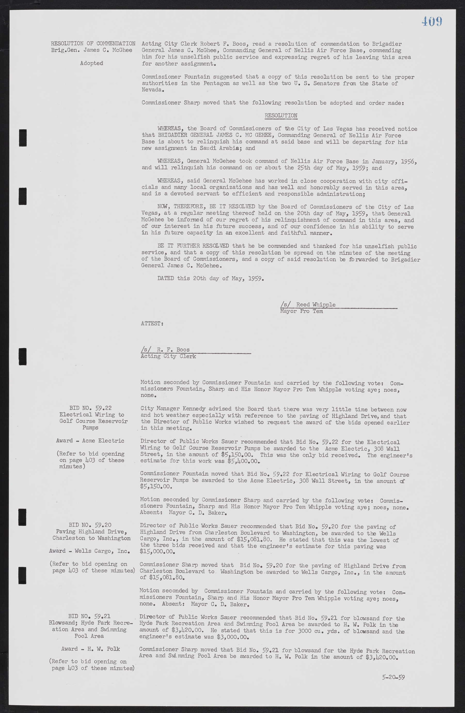 Las Vegas City Commission Minutes, November 20, 1957 to December 2, 1959, lvc000011-445