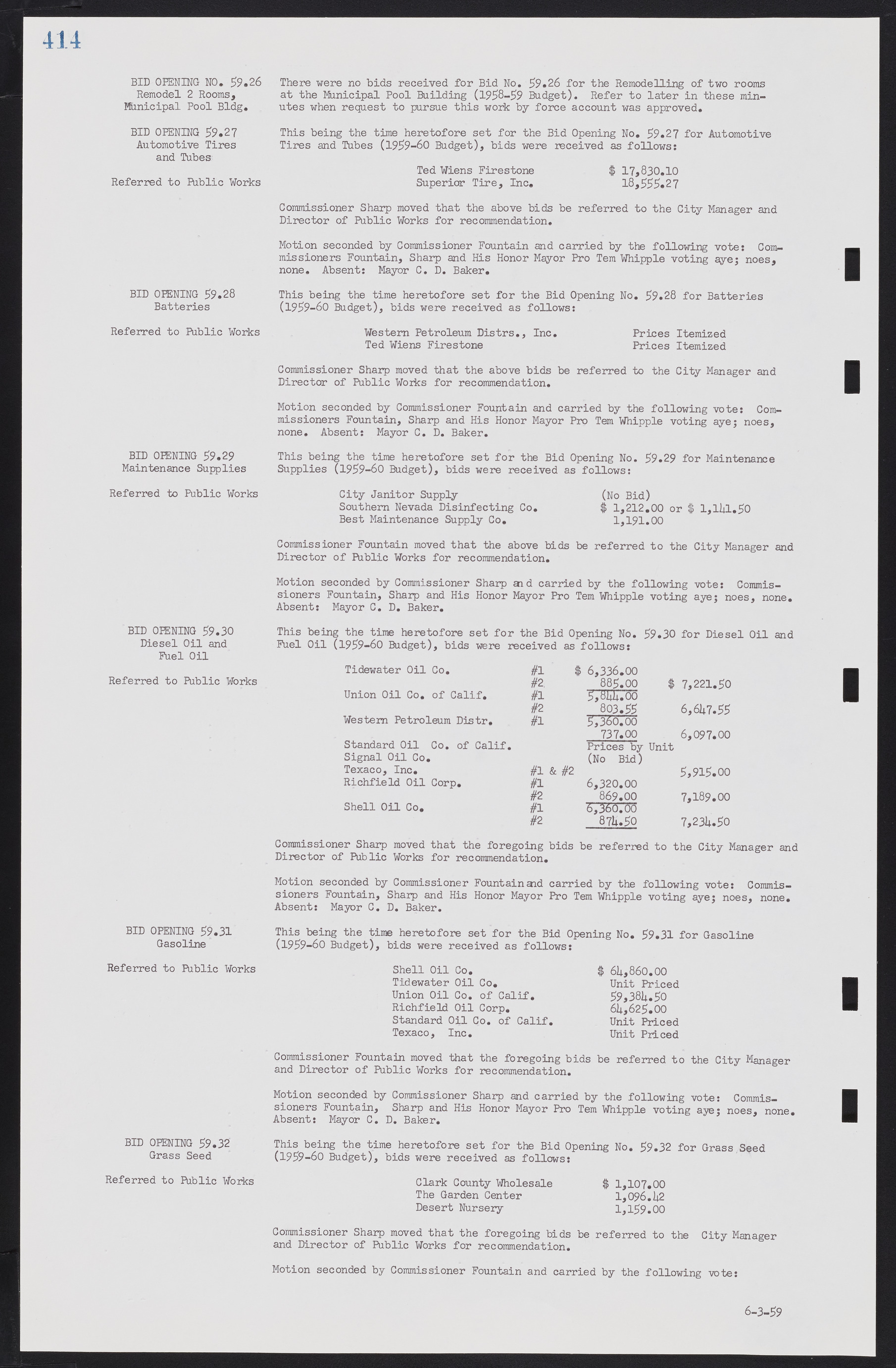 Las Vegas City Commission Minutes, November 20, 1957 to December 2, 1959, lvc000011-450
