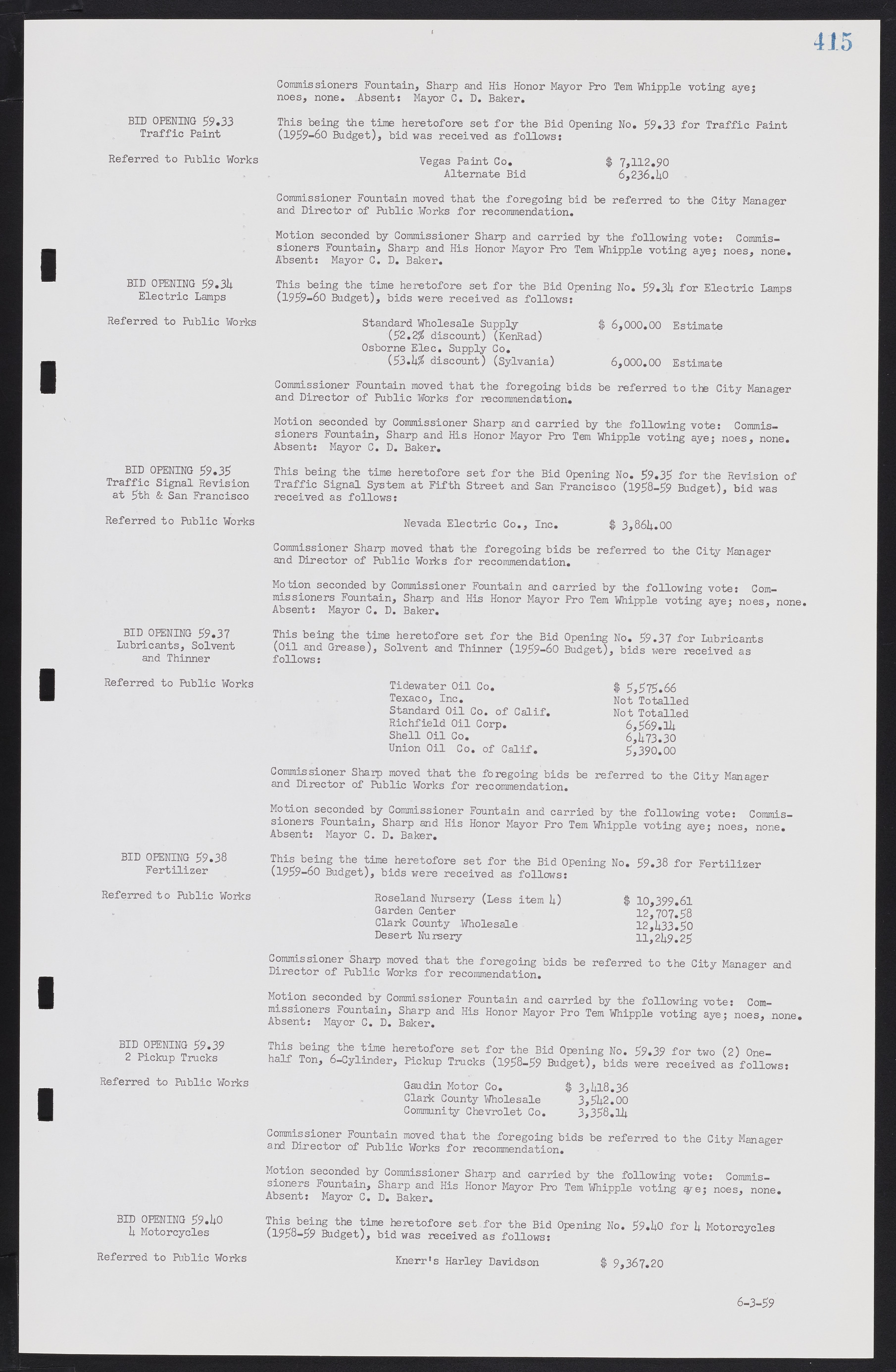 Las Vegas City Commission Minutes, November 20, 1957 to December 2, 1959, lvc000011-451