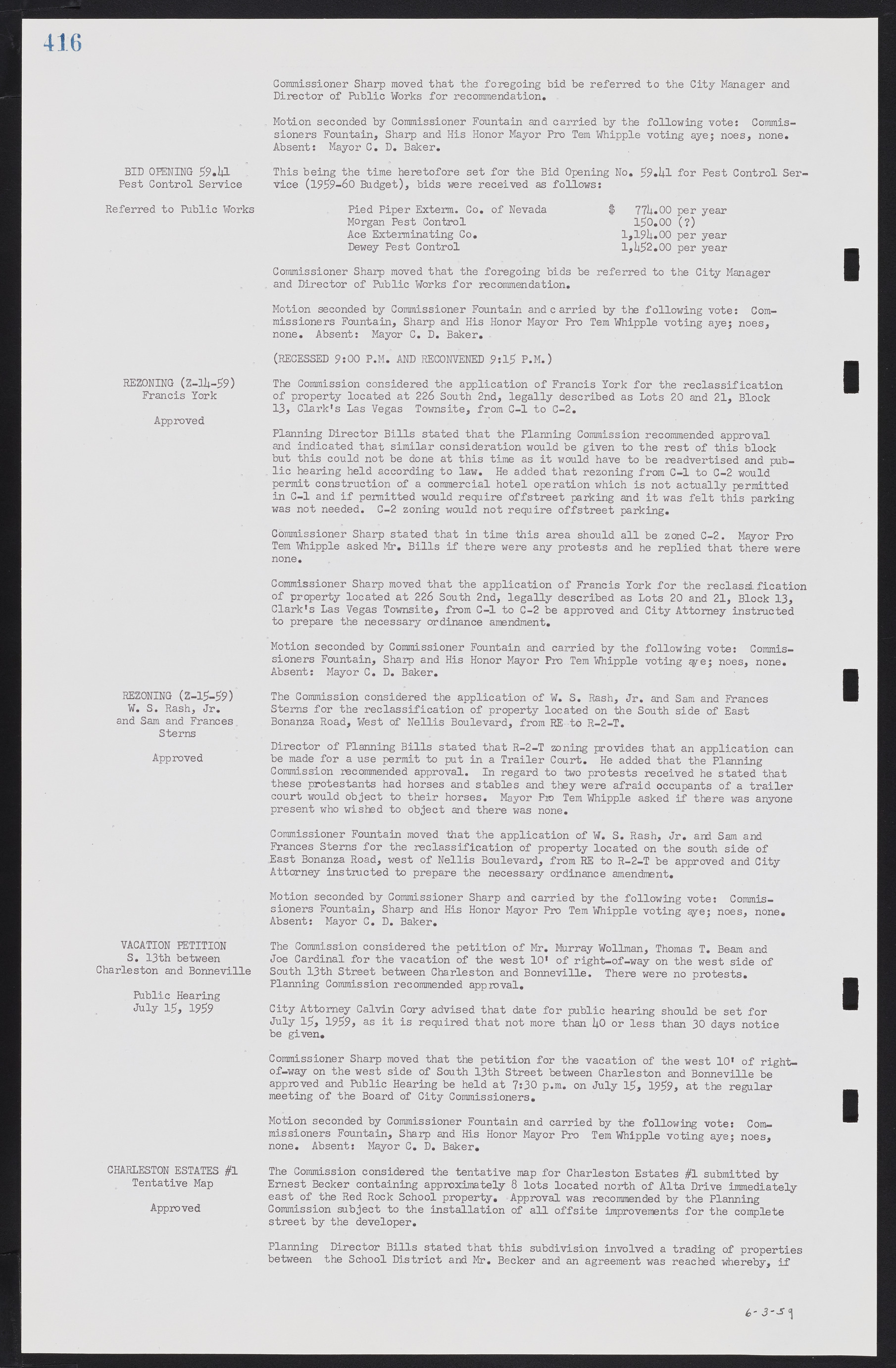 Las Vegas City Commission Minutes, November 20, 1957 to December 2, 1959, lvc000011-452