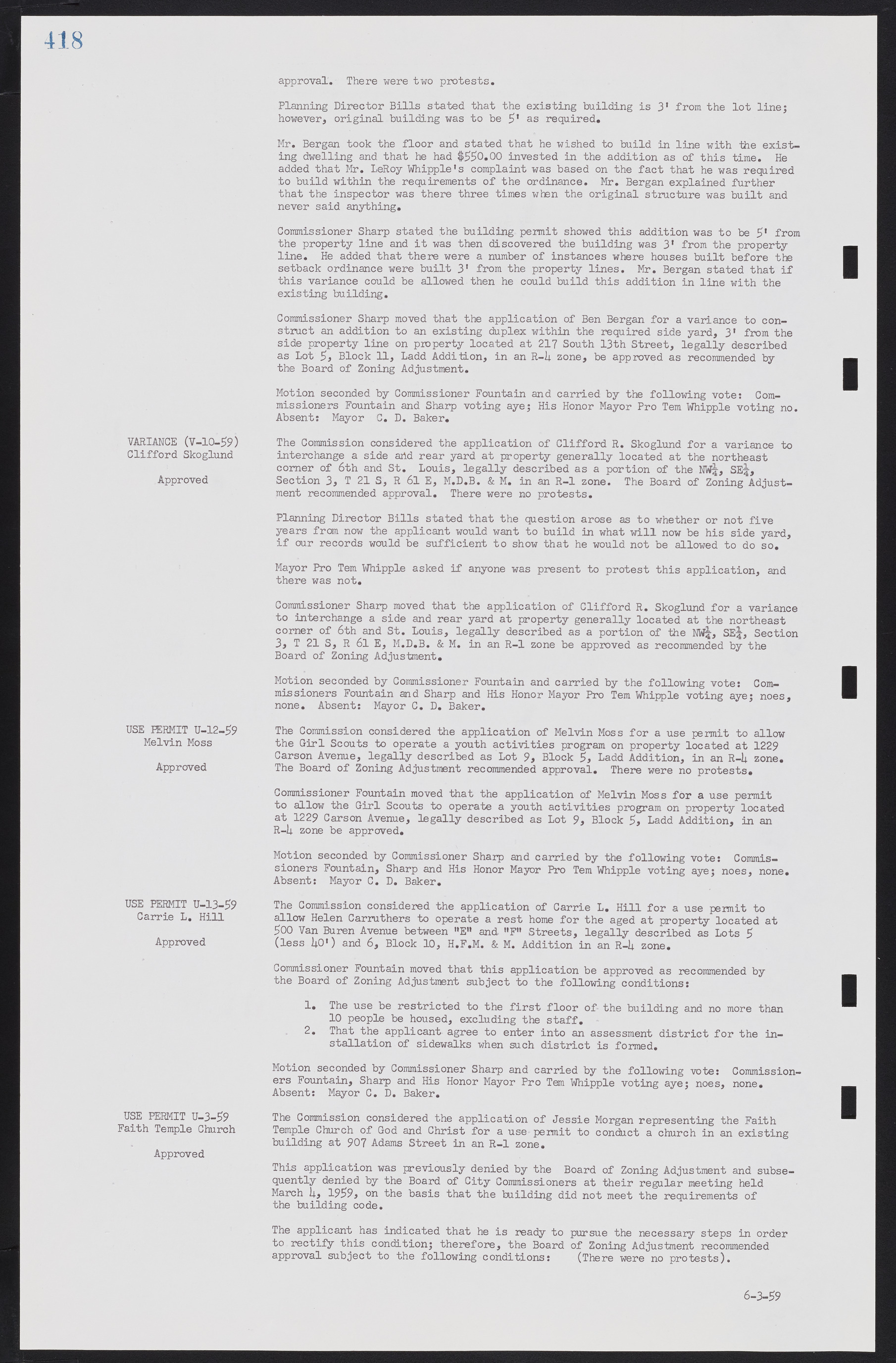 Las Vegas City Commission Minutes, November 20, 1957 to December 2, 1959, lvc000011-454