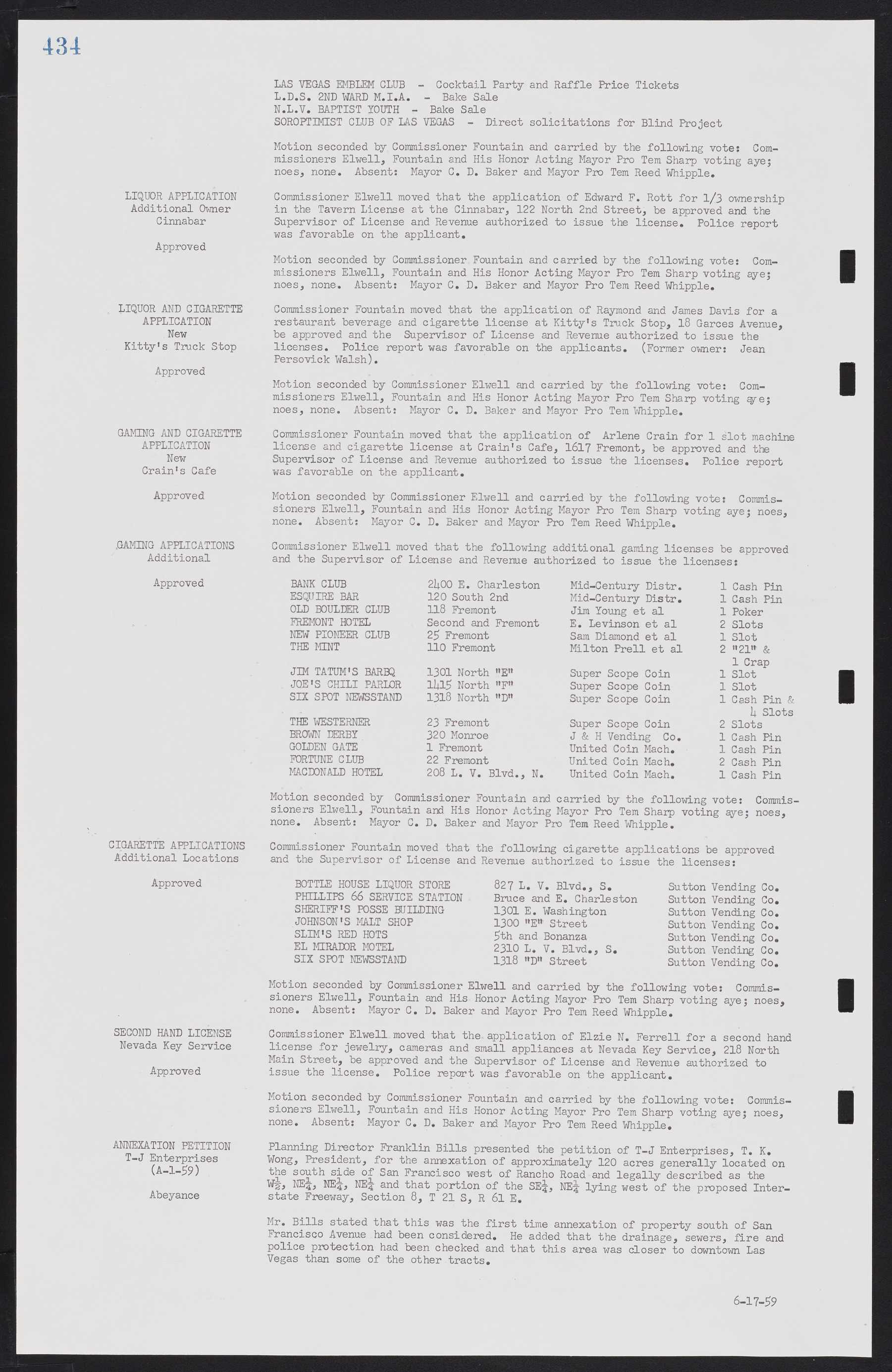 Las Vegas City Commission Minutes, November 20, 1957 to December 2, 1959, lvc000011-470