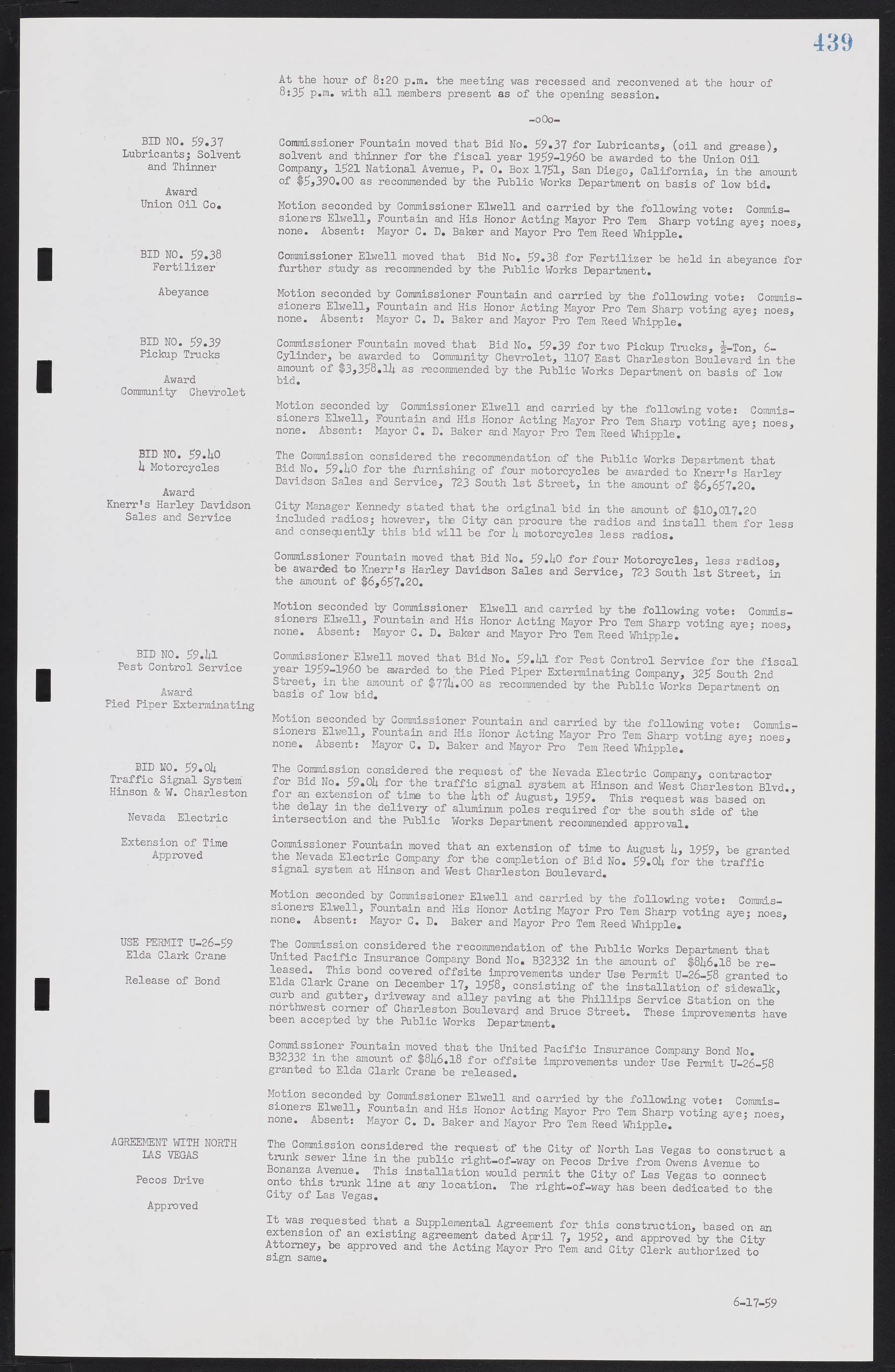 Las Vegas City Commission Minutes, November 20, 1957 to December 2, 1959, lvc000011-475