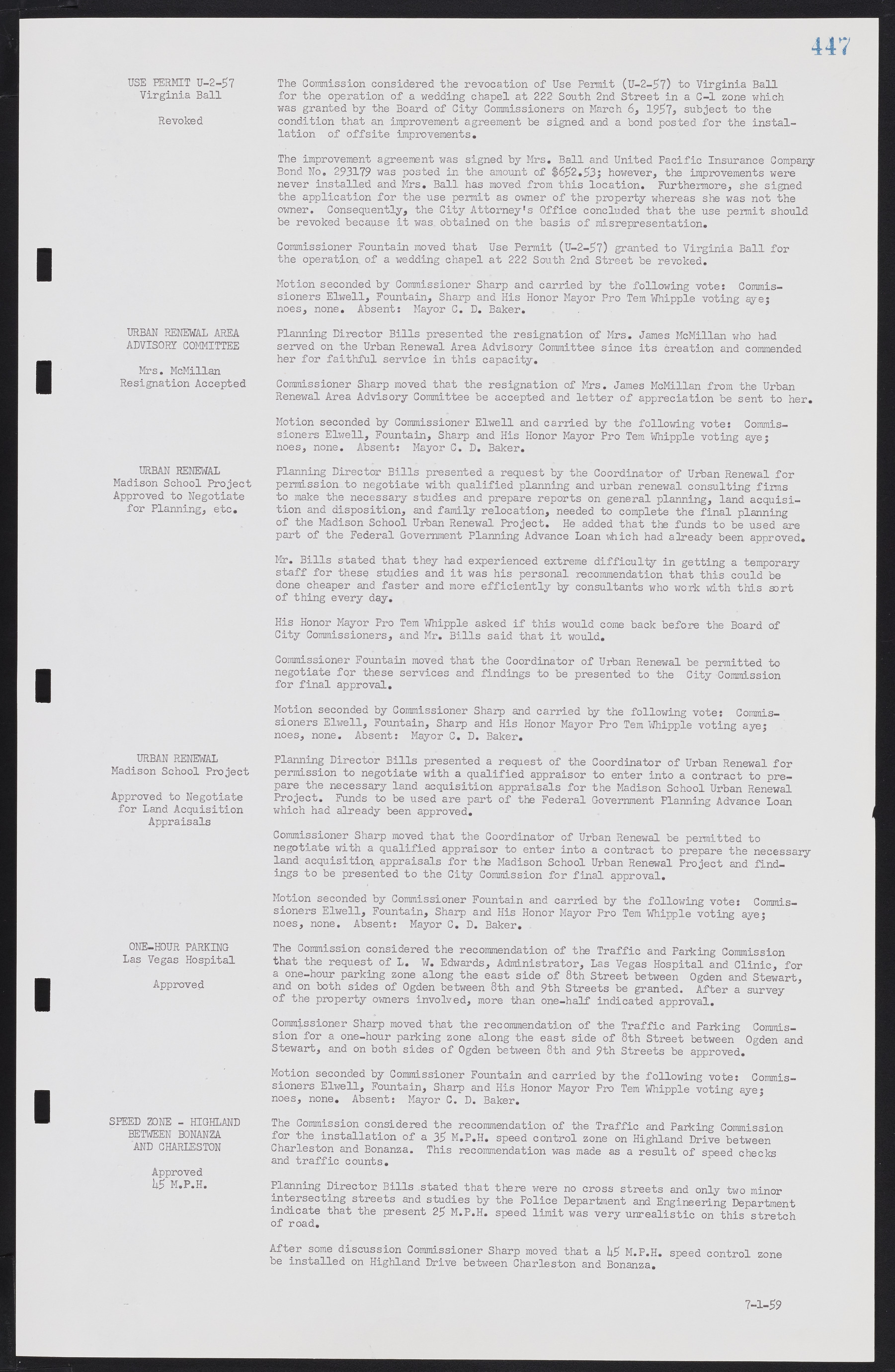 Las Vegas City Commission Minutes, November 20, 1957 to December 2, 1959, lvc000011-483