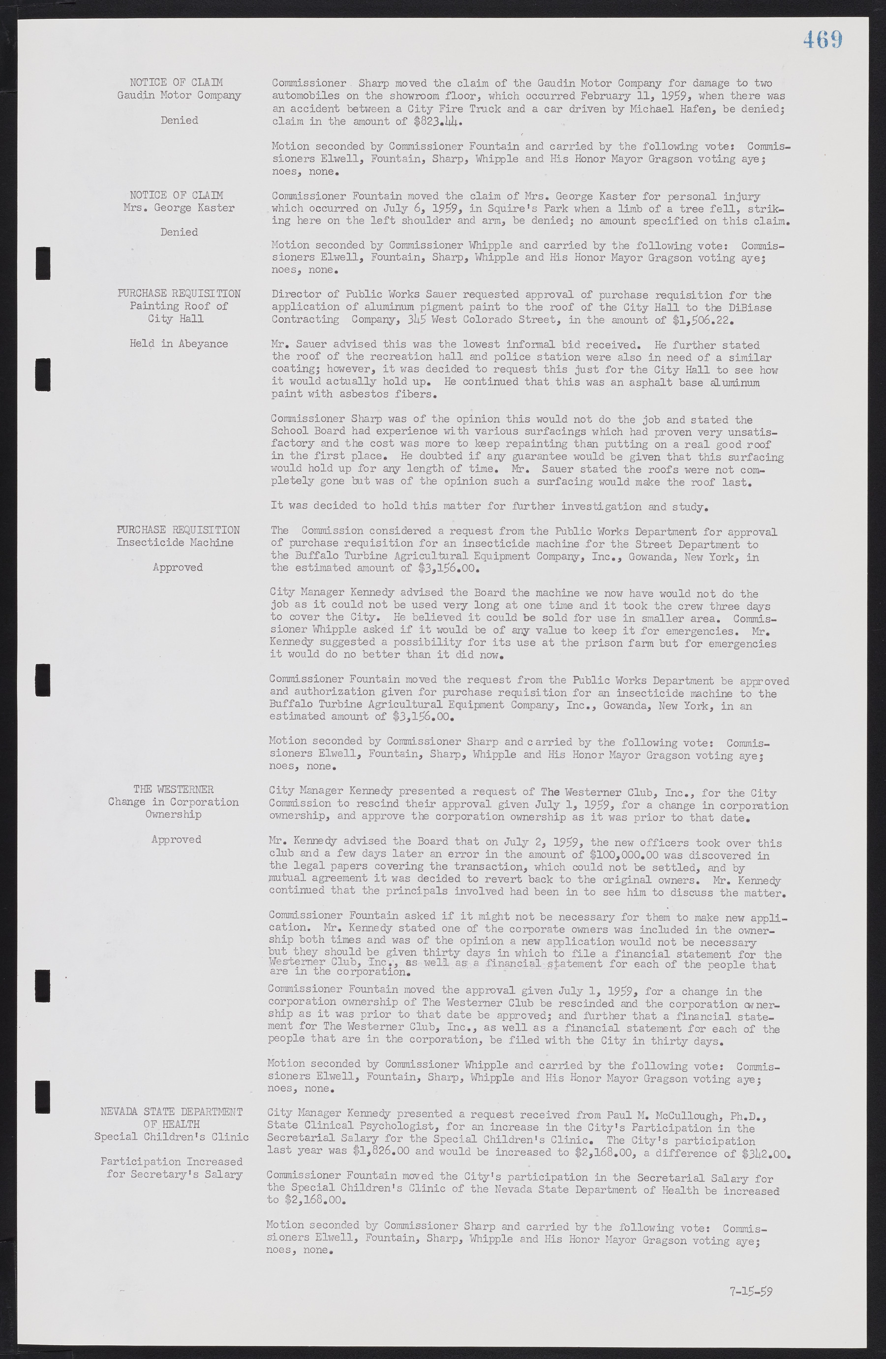 Las Vegas City Commission Minutes, November 20, 1957 to December 2, 1959, lvc000011-505