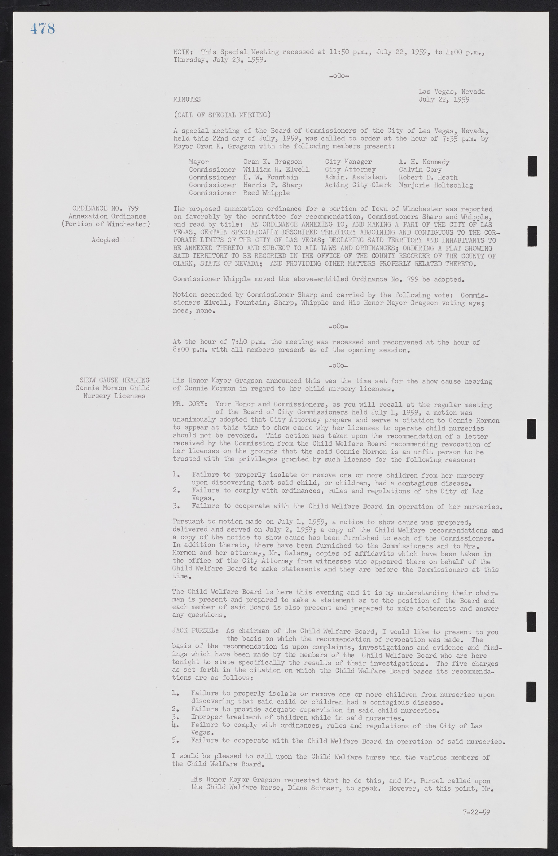 Las Vegas City Commission Minutes, November 20, 1957 to December 2, 1959, lvc000011-514