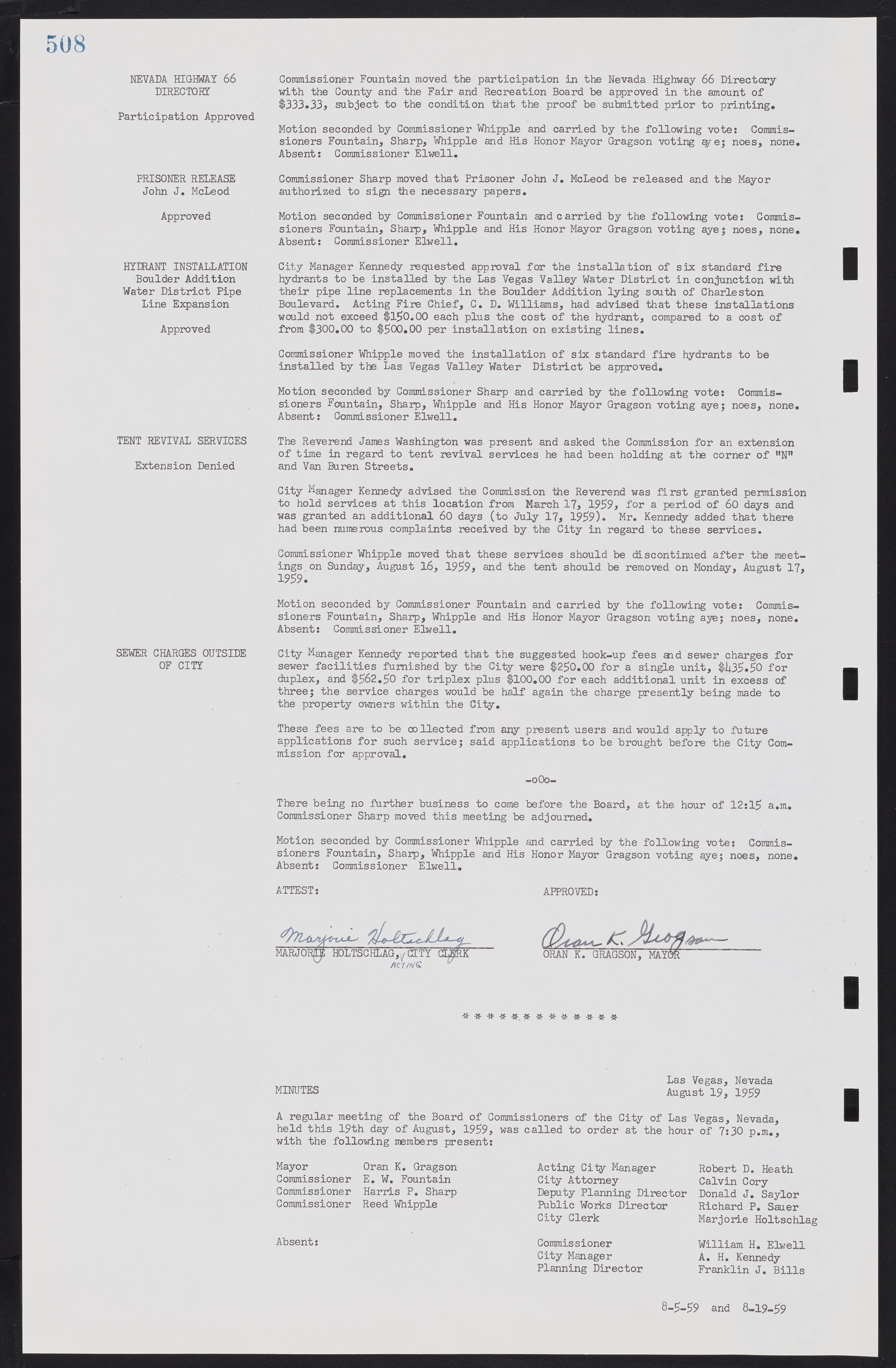 Las Vegas City Commission Minutes, November 20, 1957 to December 2, 1959, lvc000011-544