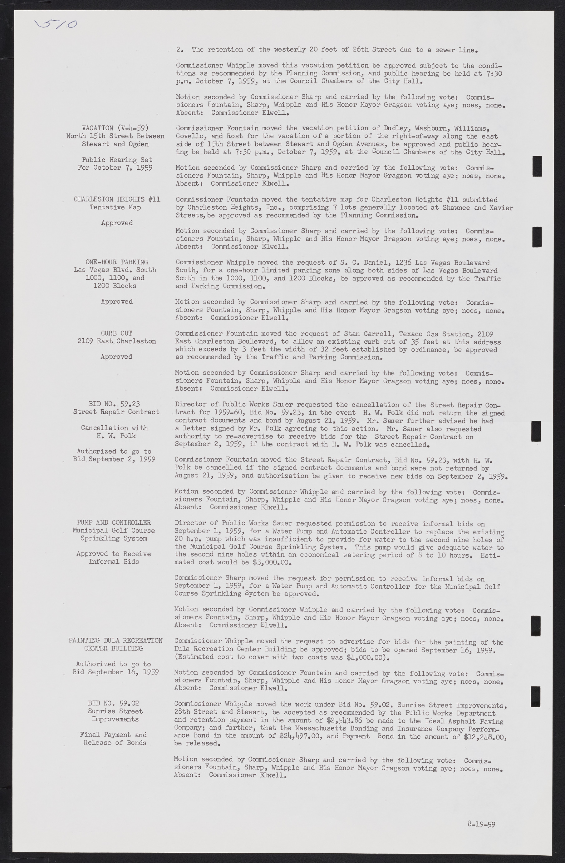Las Vegas City Commission Minutes, November 20, 1957 to December 2, 1959, lvc000011-546