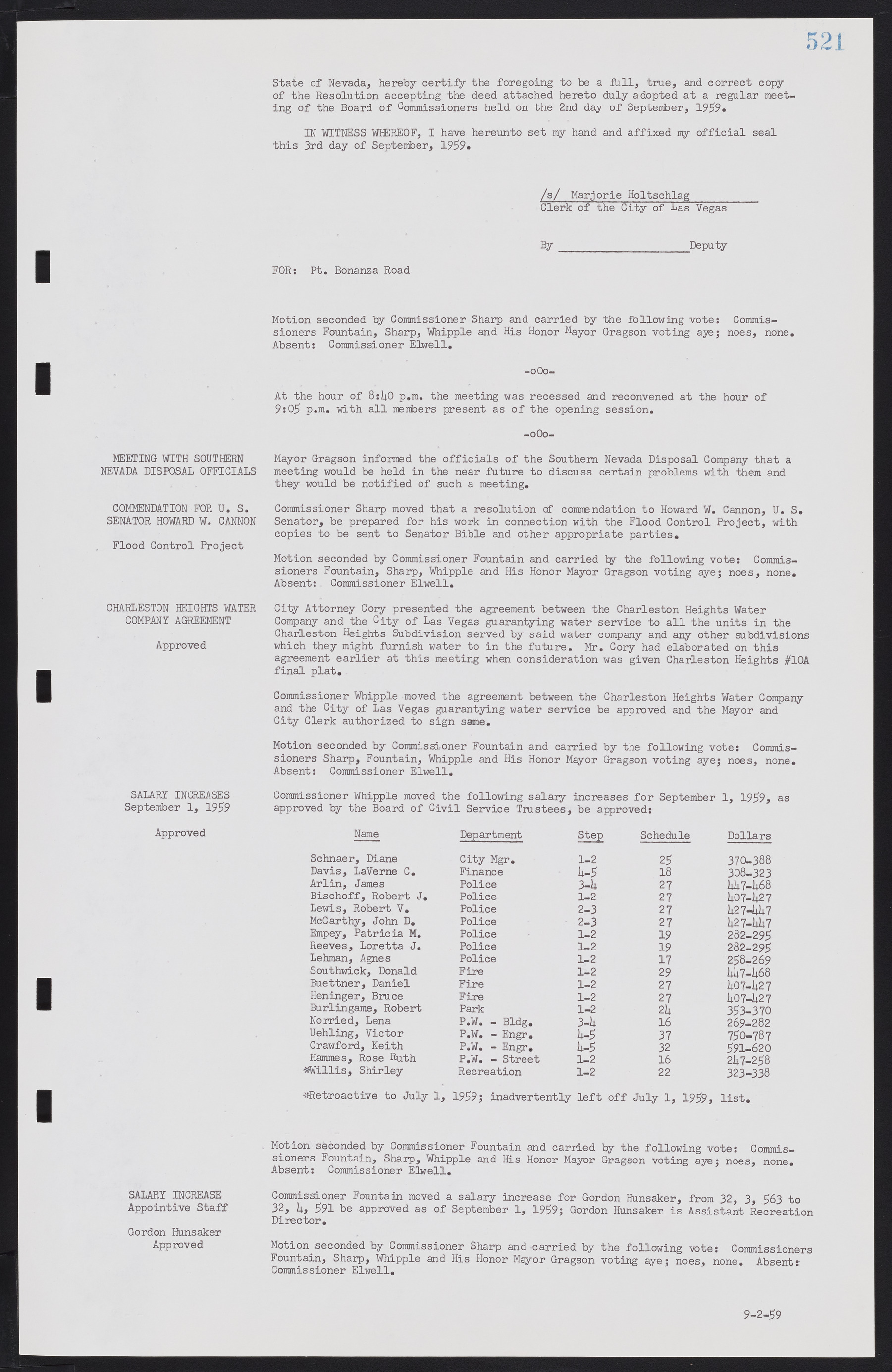 Las Vegas City Commission Minutes, November 20, 1957 to December 2, 1959, lvc000011-557