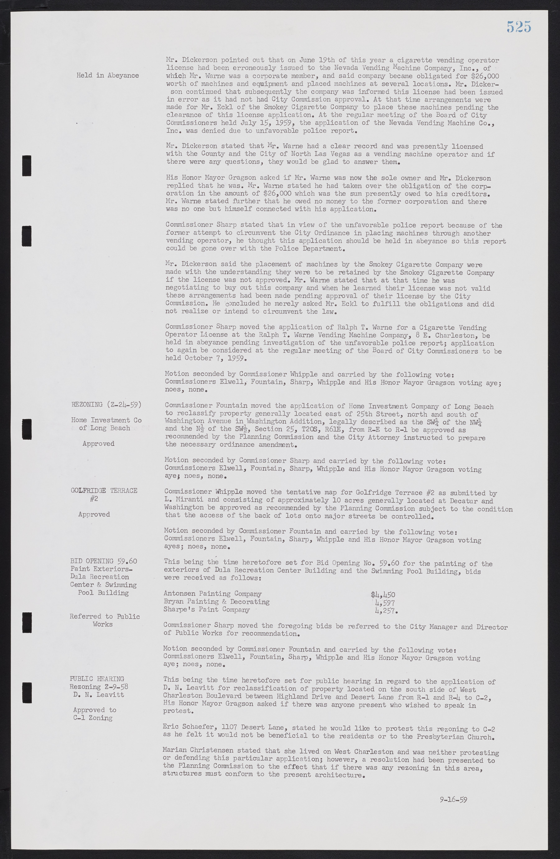 Las Vegas City Commission Minutes, November 20, 1957 to December 2, 1959, lvc000011-561