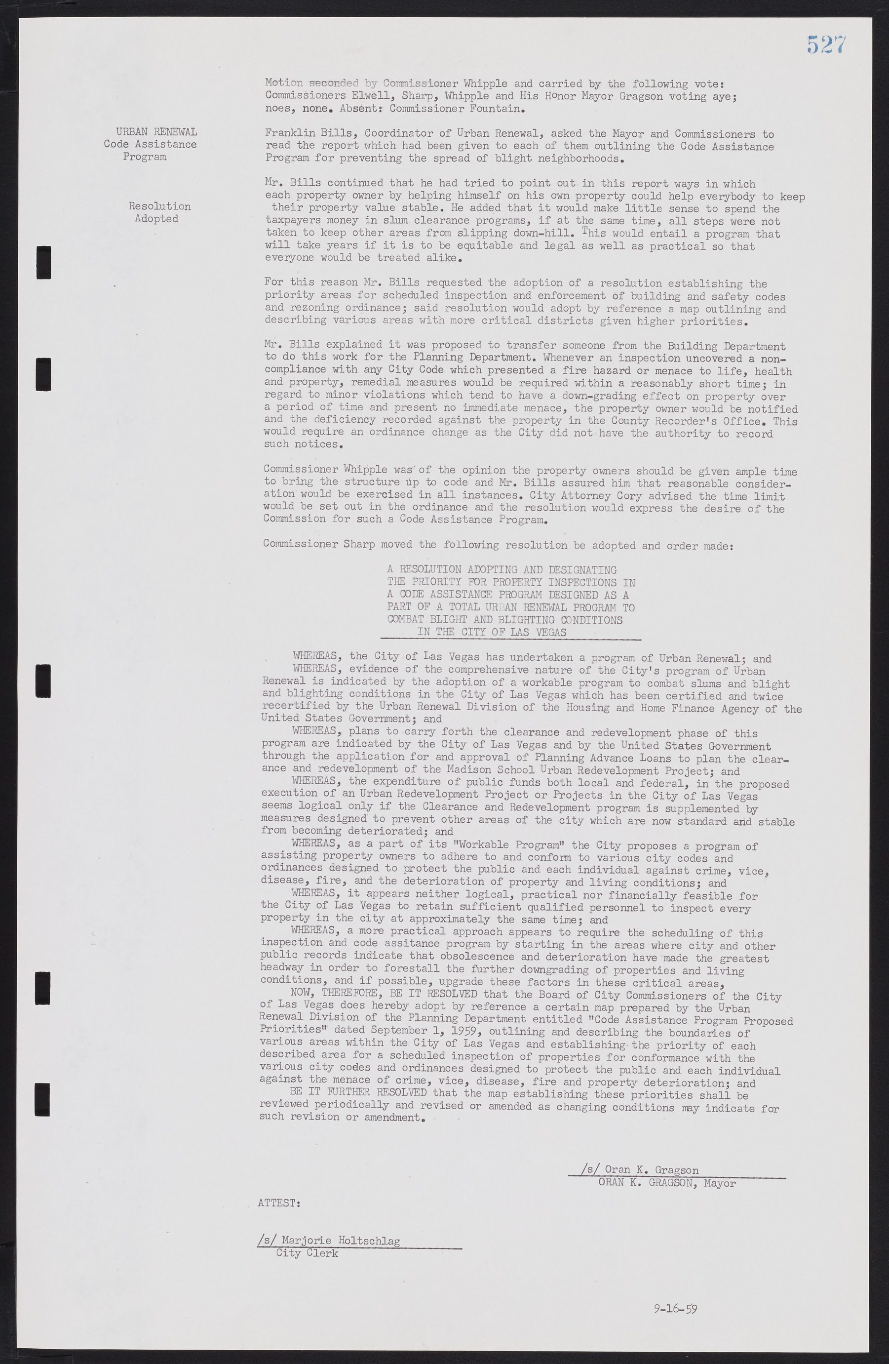 Las Vegas City Commission Minutes, November 20, 1957 to December 2, 1959, lvc000011-563