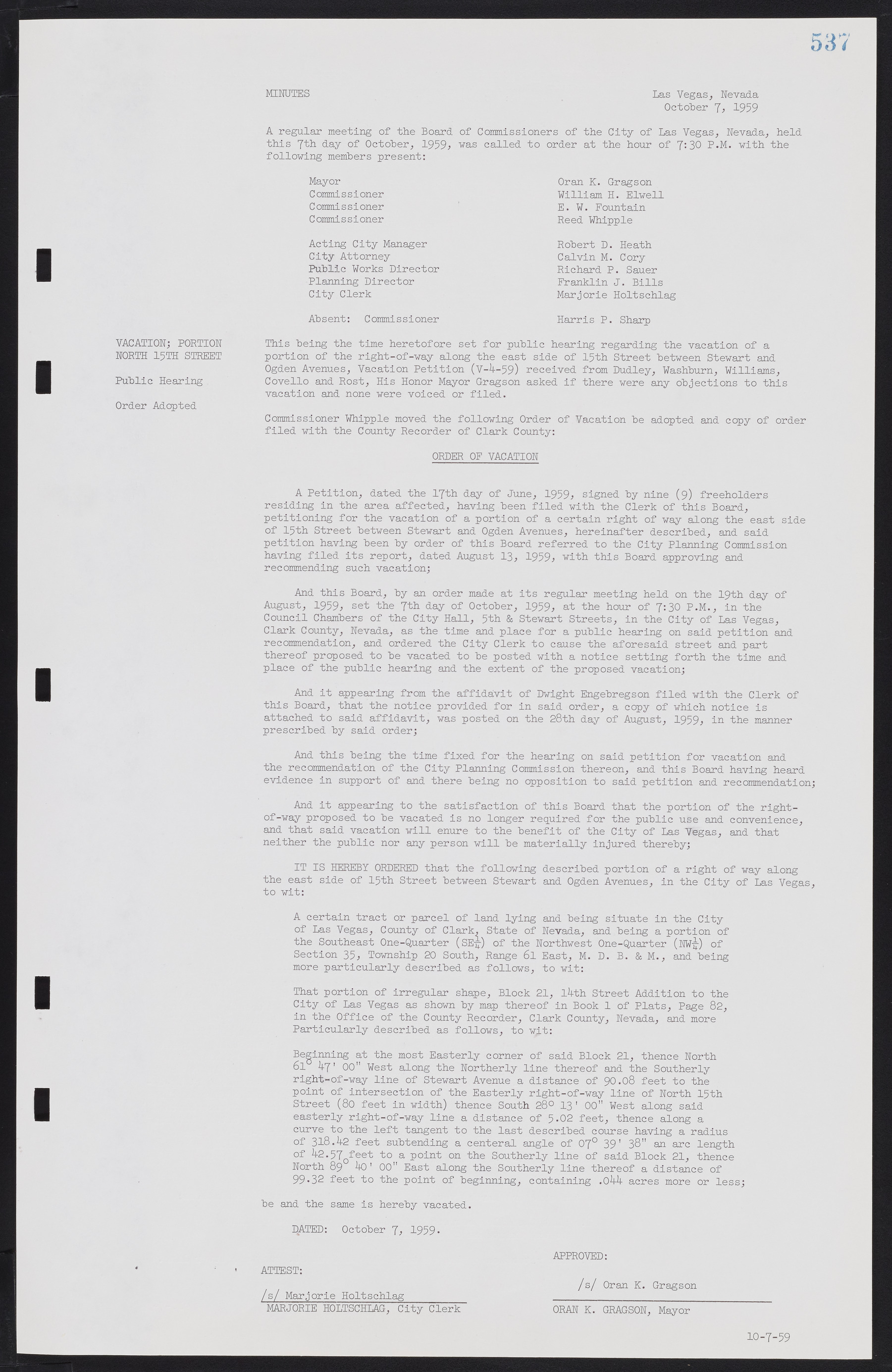 Las Vegas City Commission Minutes, November 20, 1957 to December 2, 1959, lvc000011-573