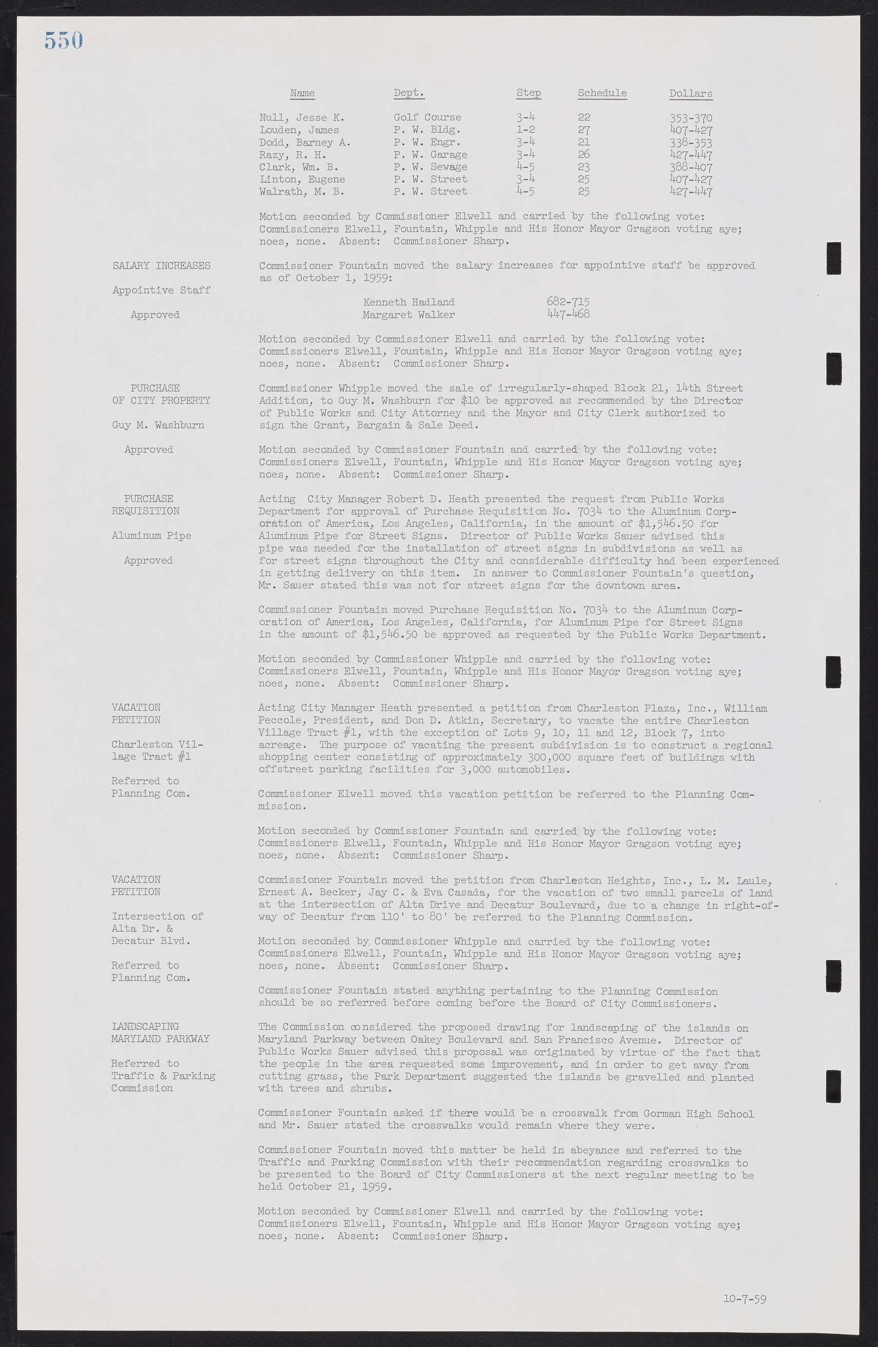 Las Vegas City Commission Minutes, November 20, 1957 to December 2, 1959, lvc000011-586