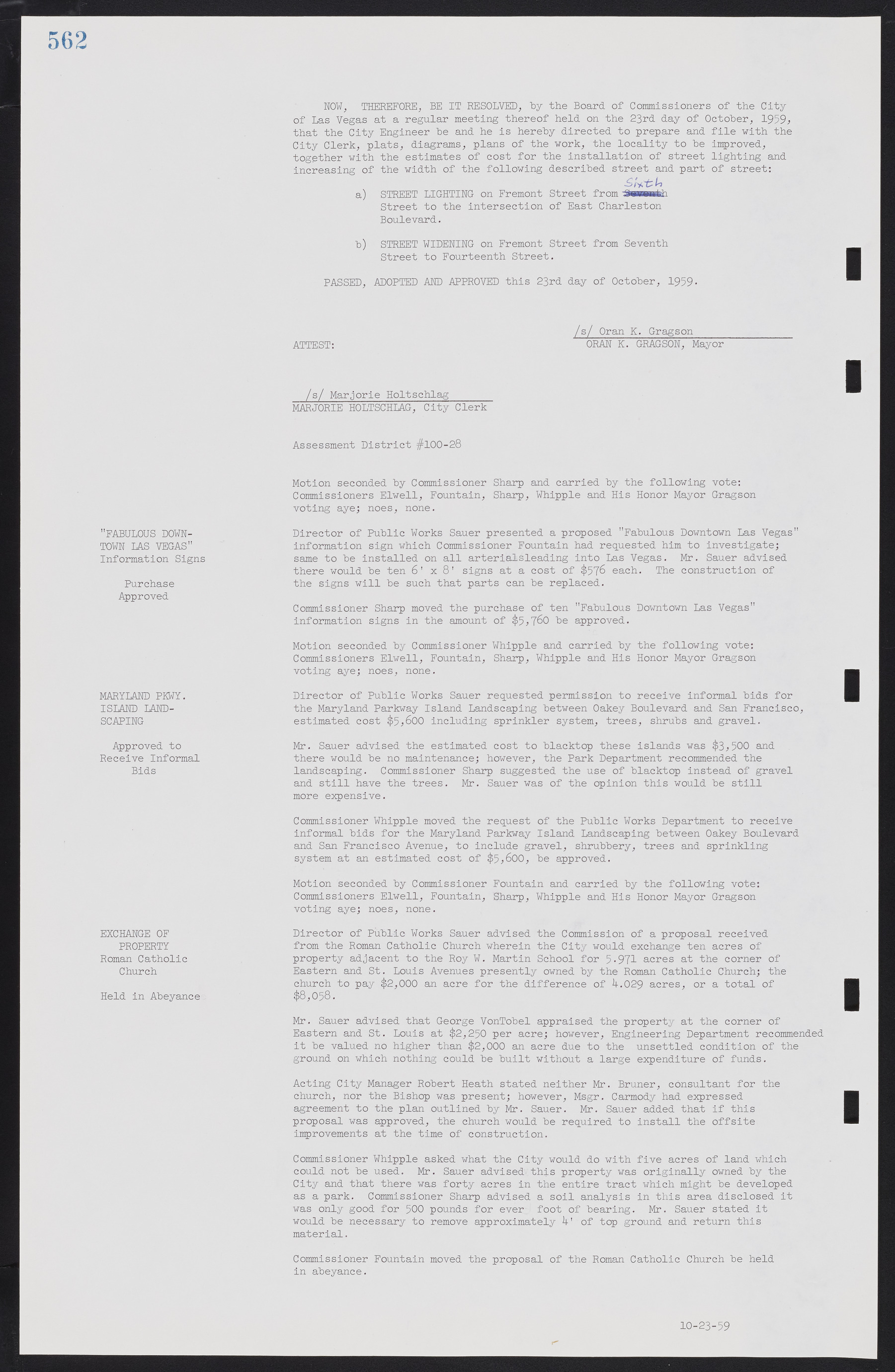 Las Vegas City Commission Minutes, November 20, 1957 to December 2, 1959, lvc000011-598