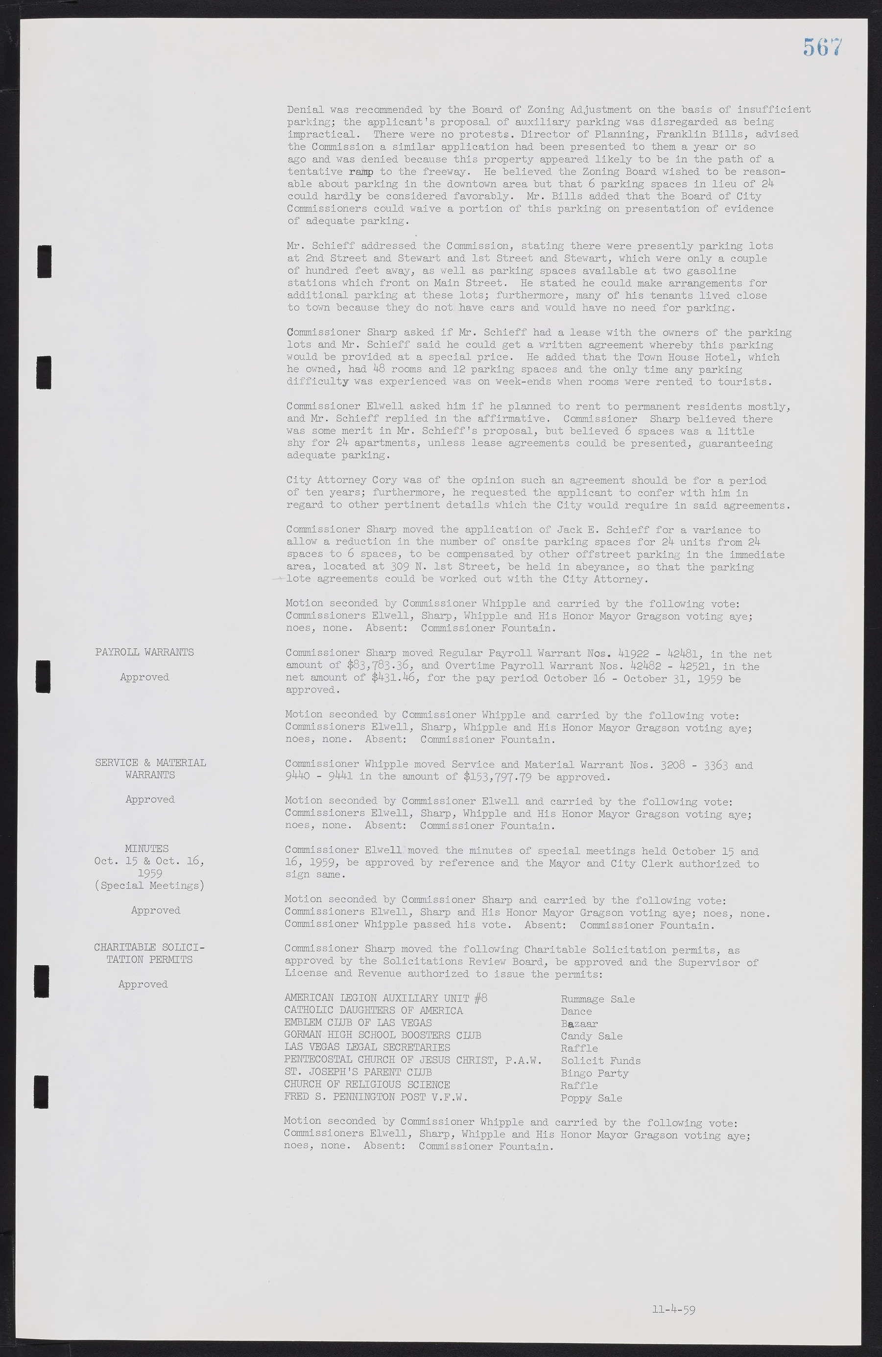 Las Vegas City Commission Minutes, November 20, 1957 to December 2, 1959, lvc000011-603