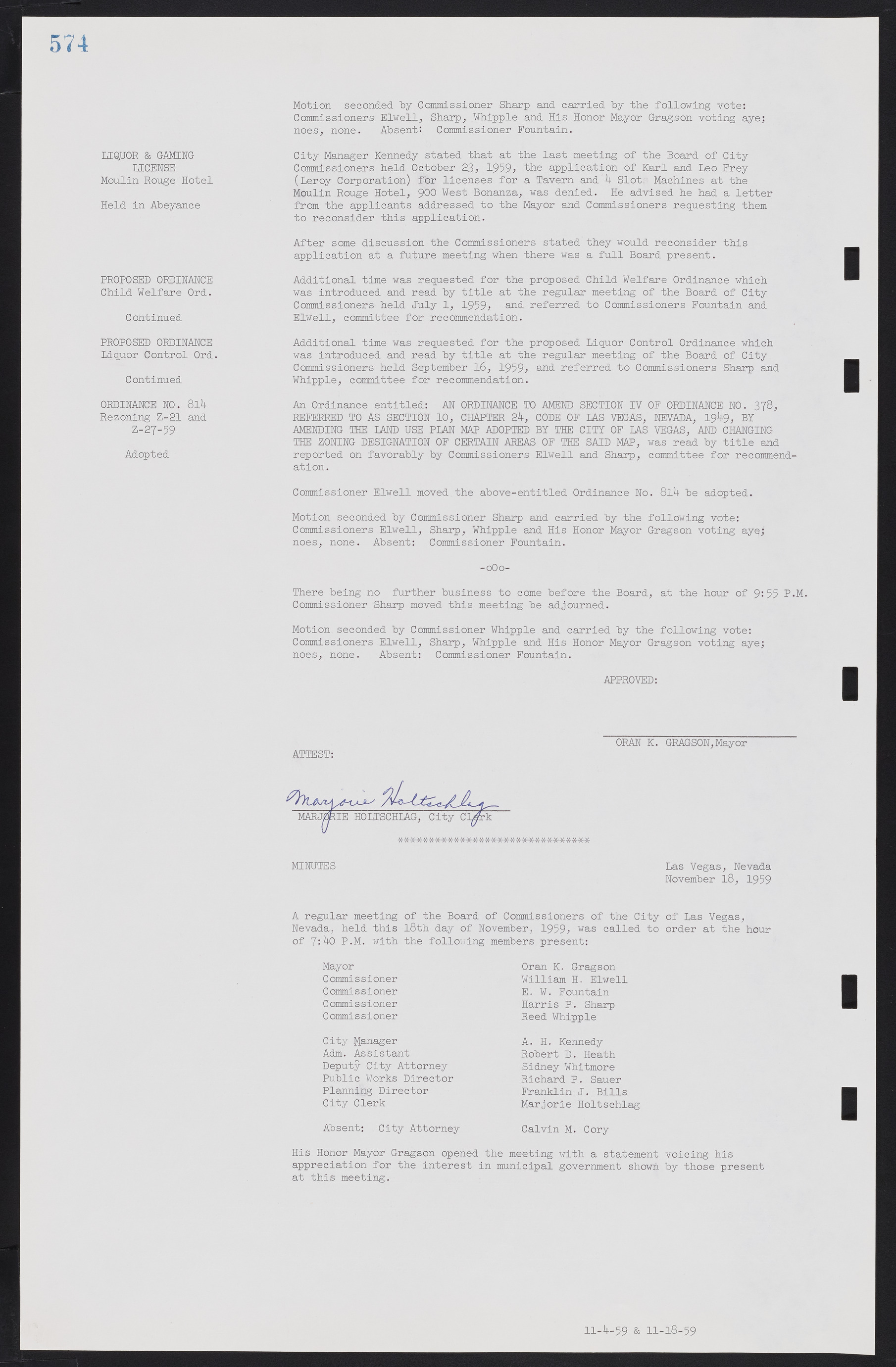 Las Vegas City Commission Minutes, November 20, 1957 to December 2, 1959, lvc000011-610