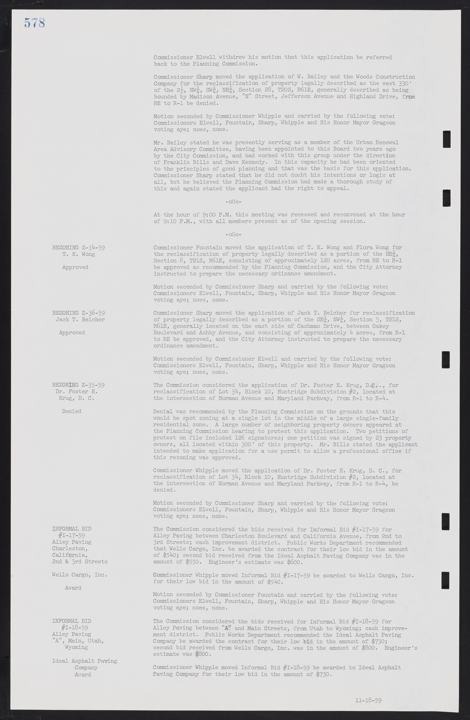 Las Vegas City Commission Minutes, November 20, 1957 to December 2, 1959, lvc000011-614