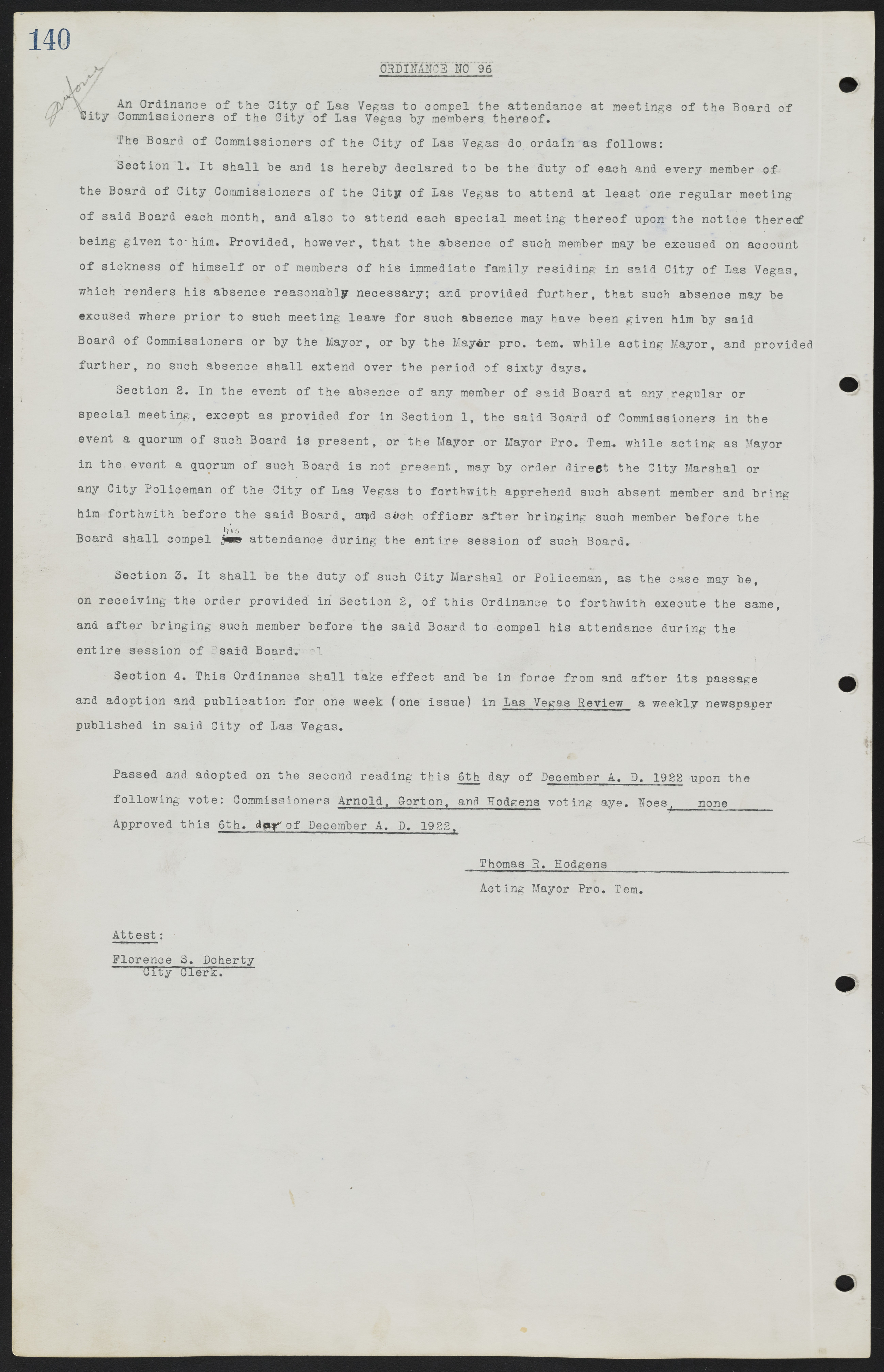 Las Vegas City Ordinances, July 18, 1911 to March 31, 1933, lvc000013-144