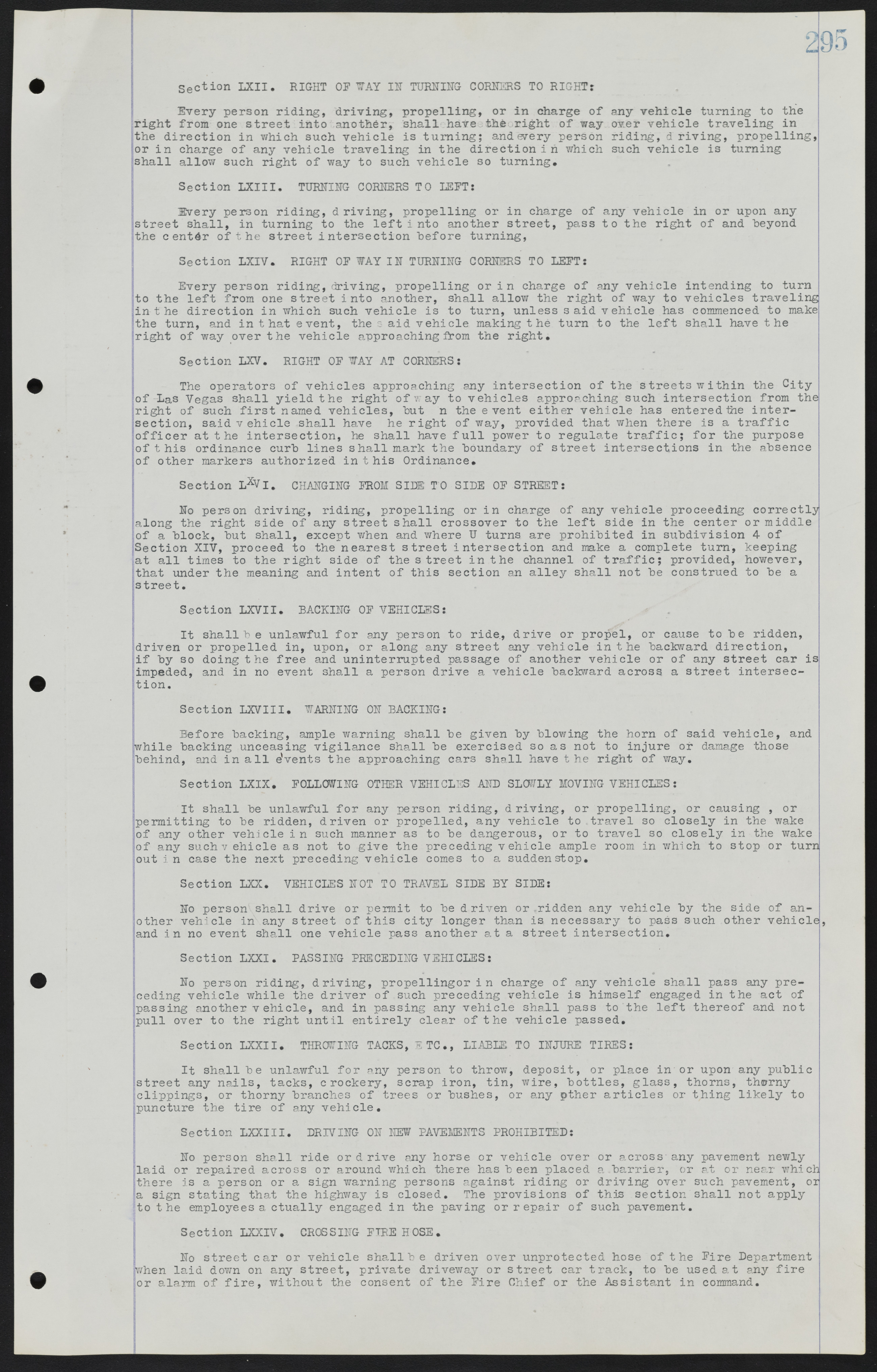 Las Vegas City Ordinances, July 18, 1911 to March 31, 1933, lvc000013-299