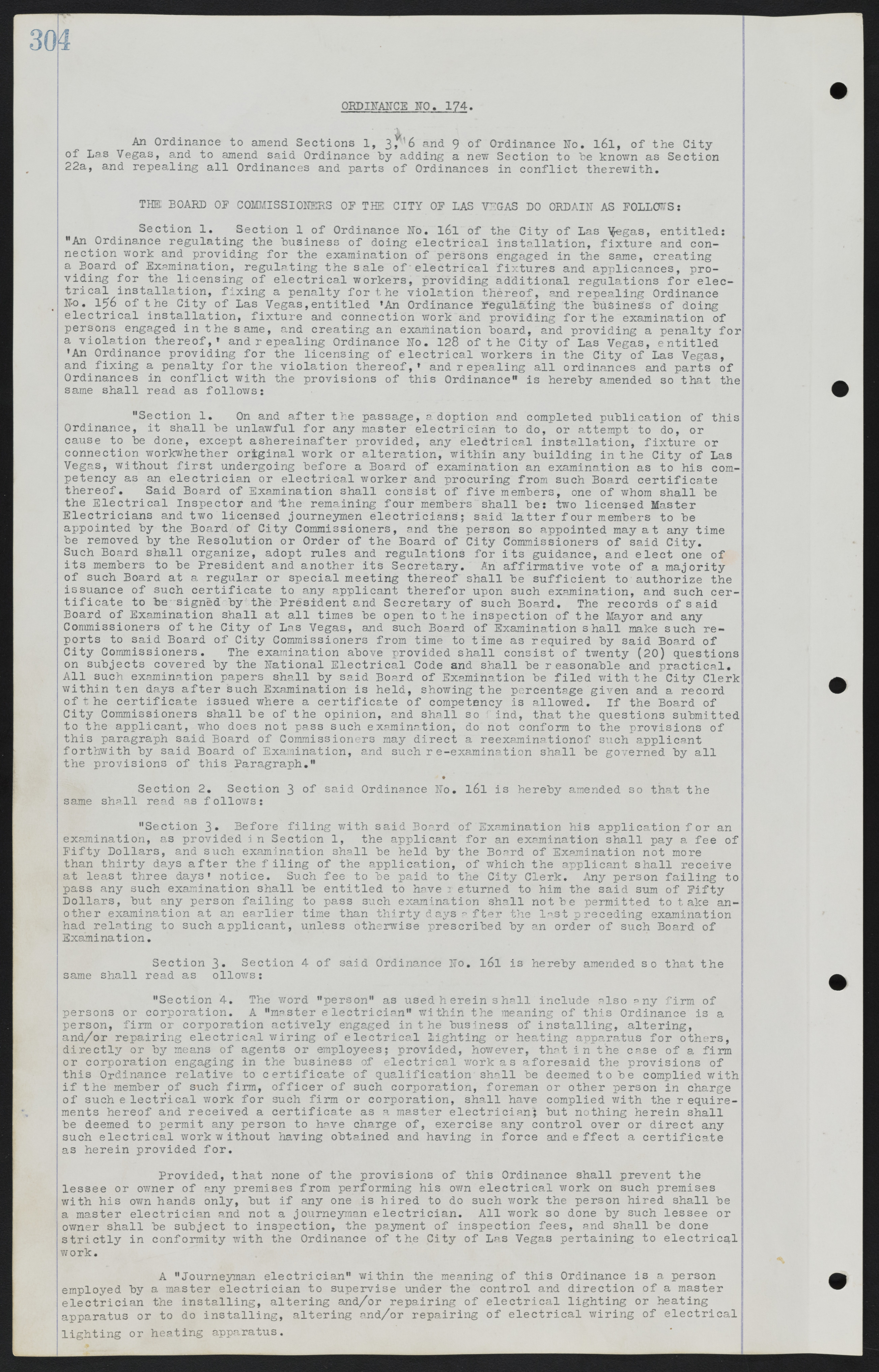 Las Vegas City Ordinances, July 18, 1911 to March 31, 1933, lvc000013-308