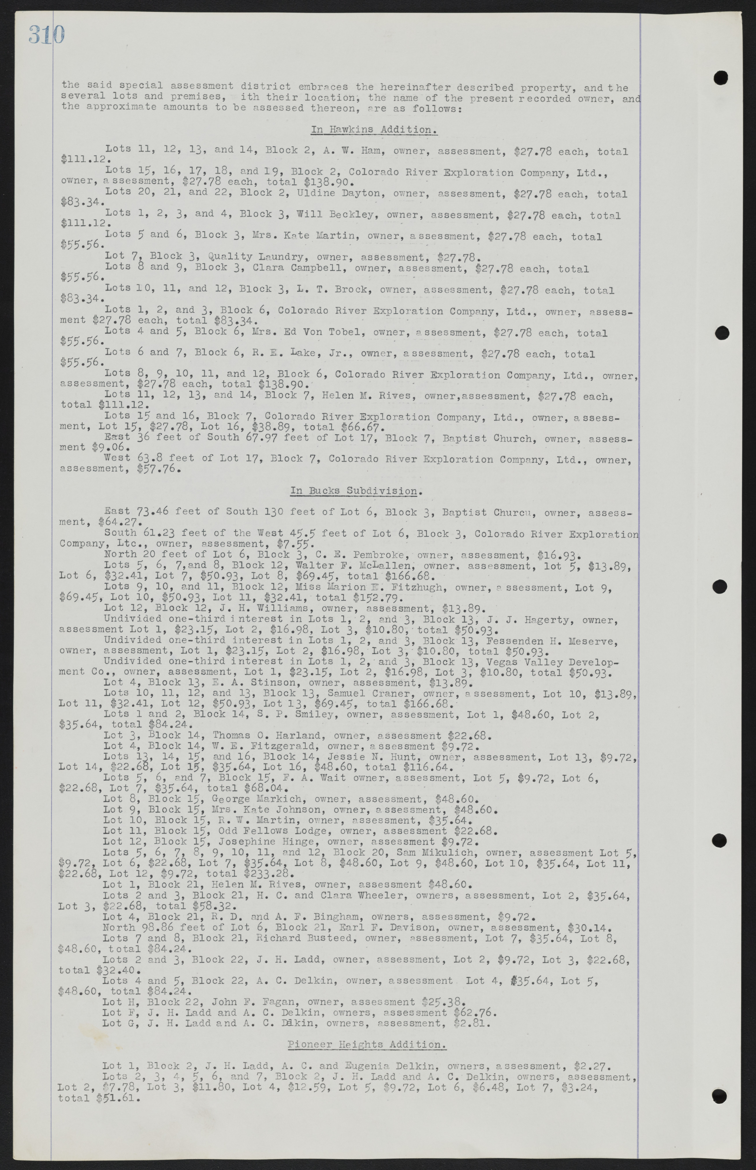 Las Vegas City Ordinances, July 18, 1911 to March 31, 1933, lvc000013-314