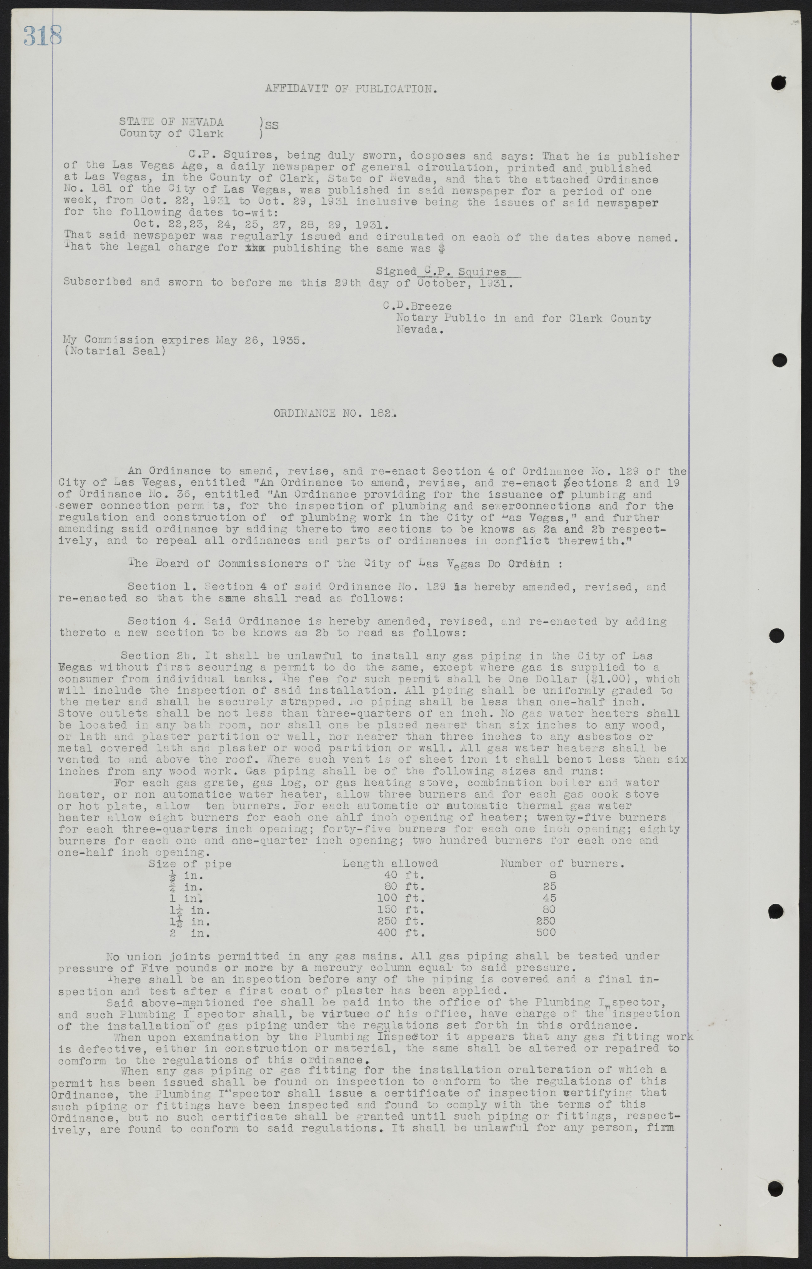 Las Vegas City Ordinances, July 18, 1911 to March 31, 1933, lvc000013-322