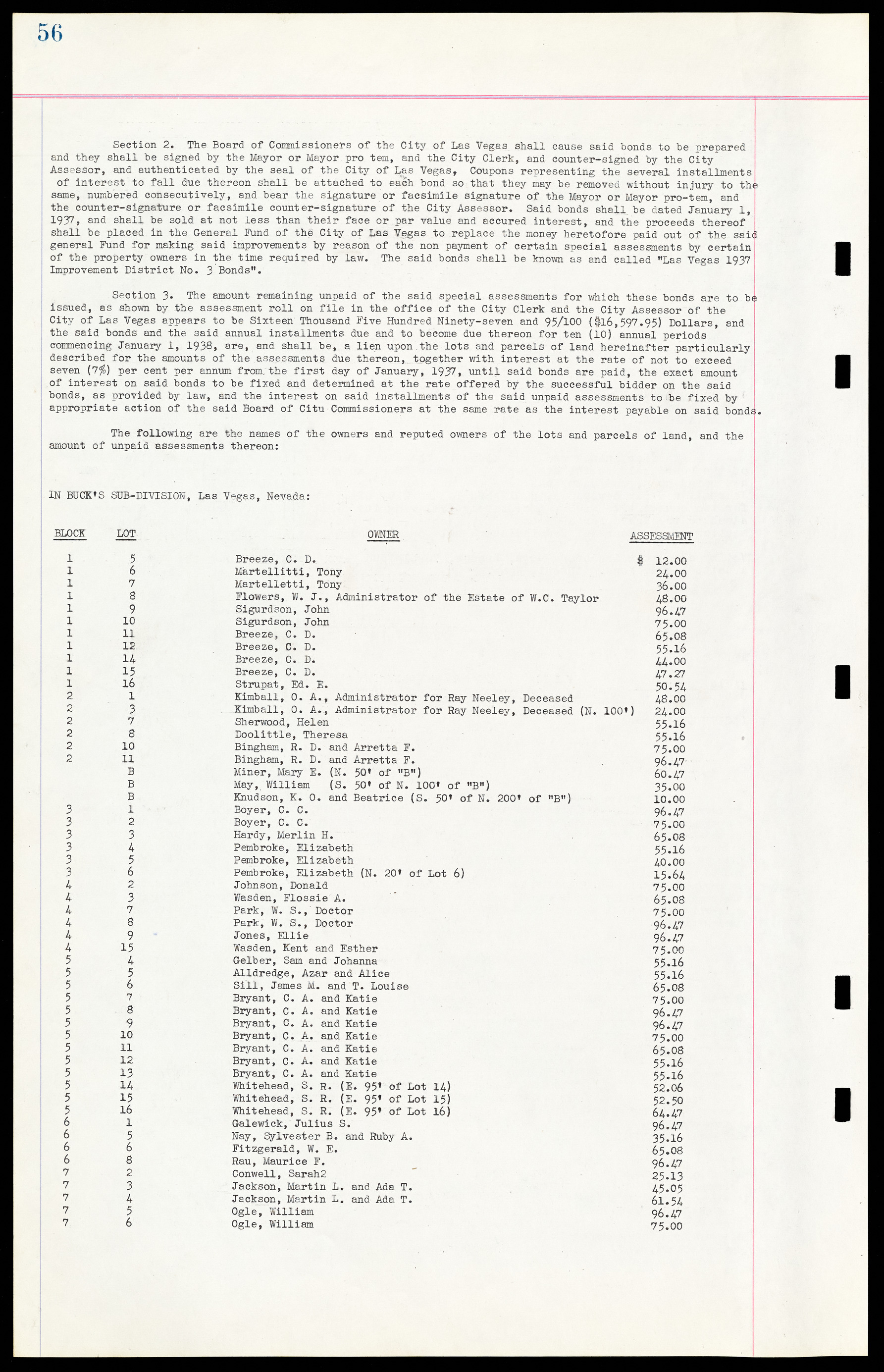 Las Vegas City Ordinances, March 31, 1933 to October 25, 1950, lvc000014-74