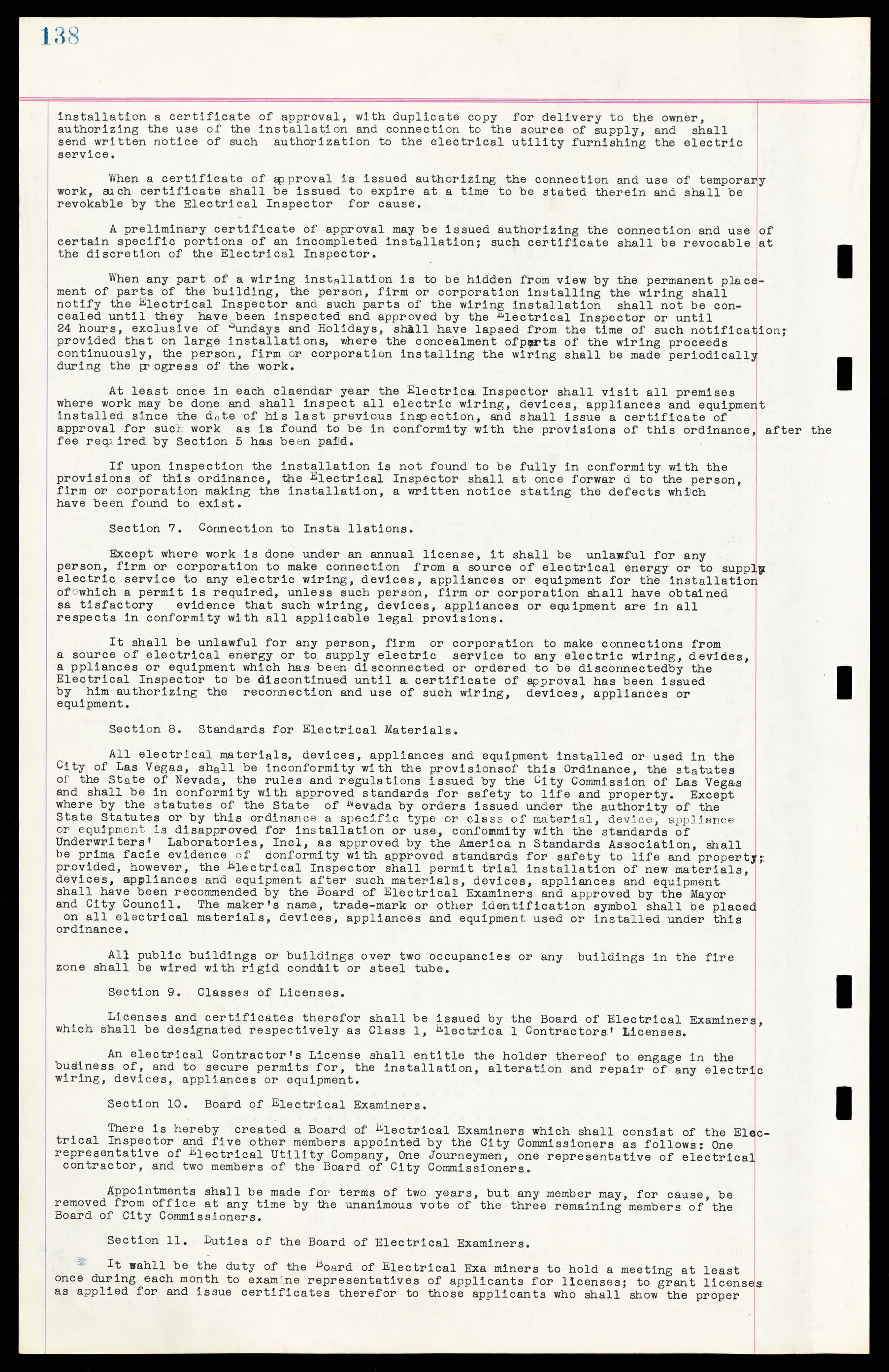 Las Vegas City Ordinances, March 31, 1933 to October 25, 1950, lvc000014-158