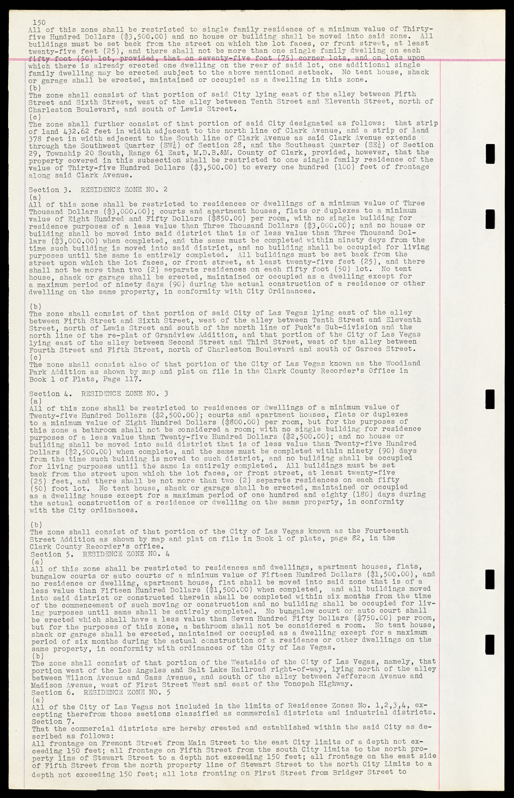 Las Vegas City Ordinances, March 31, 1933 to October 25, 1950, lvc000014-170