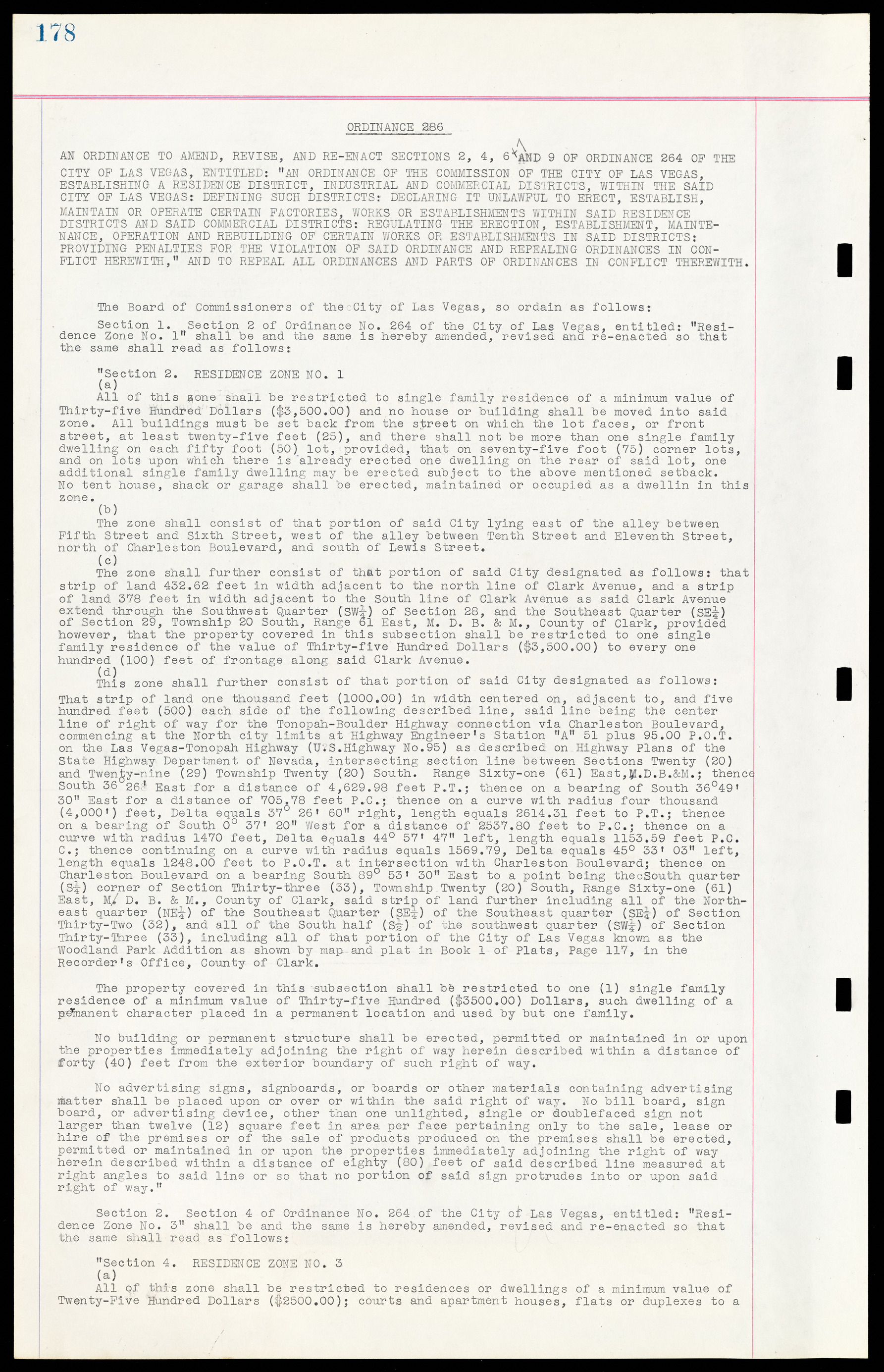 Las Vegas City Ordinances, March 31, 1933 to October 25, 1950, lvc000014-198
