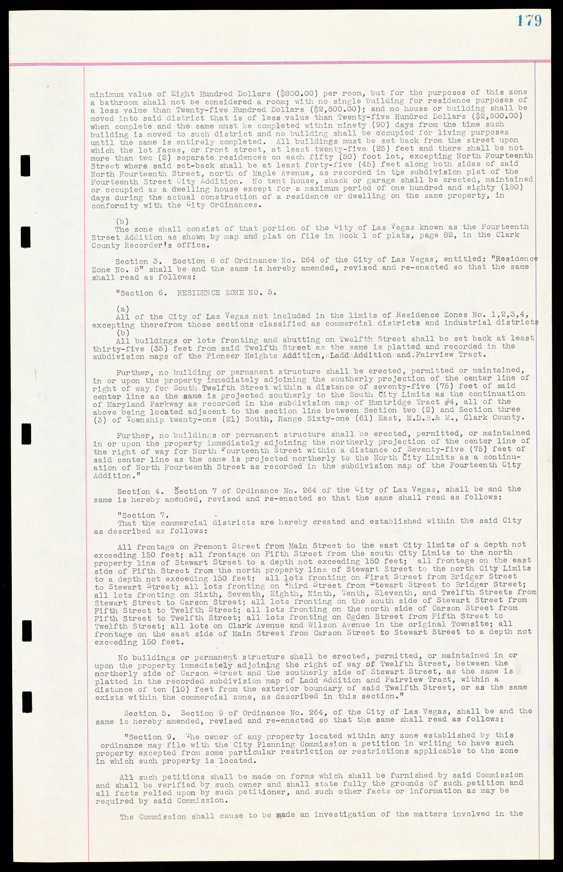 Las Vegas City Ordinances, March 31, 1933 to October 25, 1950, lvc000014-199