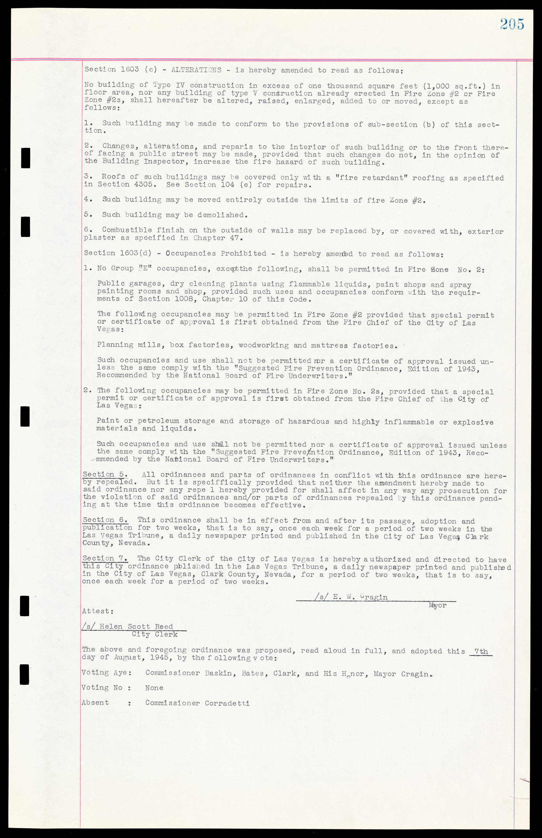 Las Vegas City Ordinances, March 31, 1933 to October 25, 1950, lvc000014-234