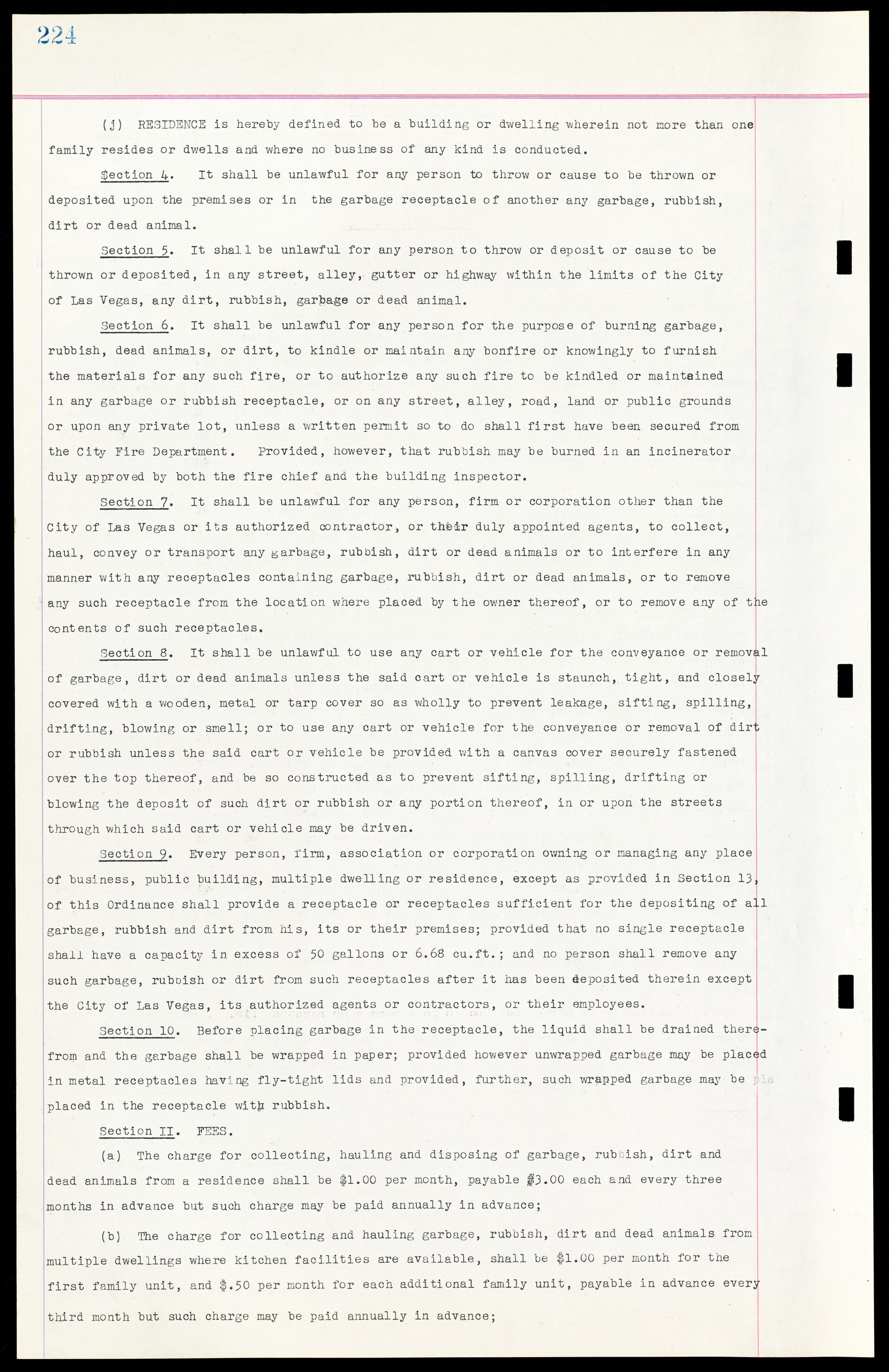 Las Vegas City Ordinances, March 31, 1933 to October 25, 1950, lvc000014-253