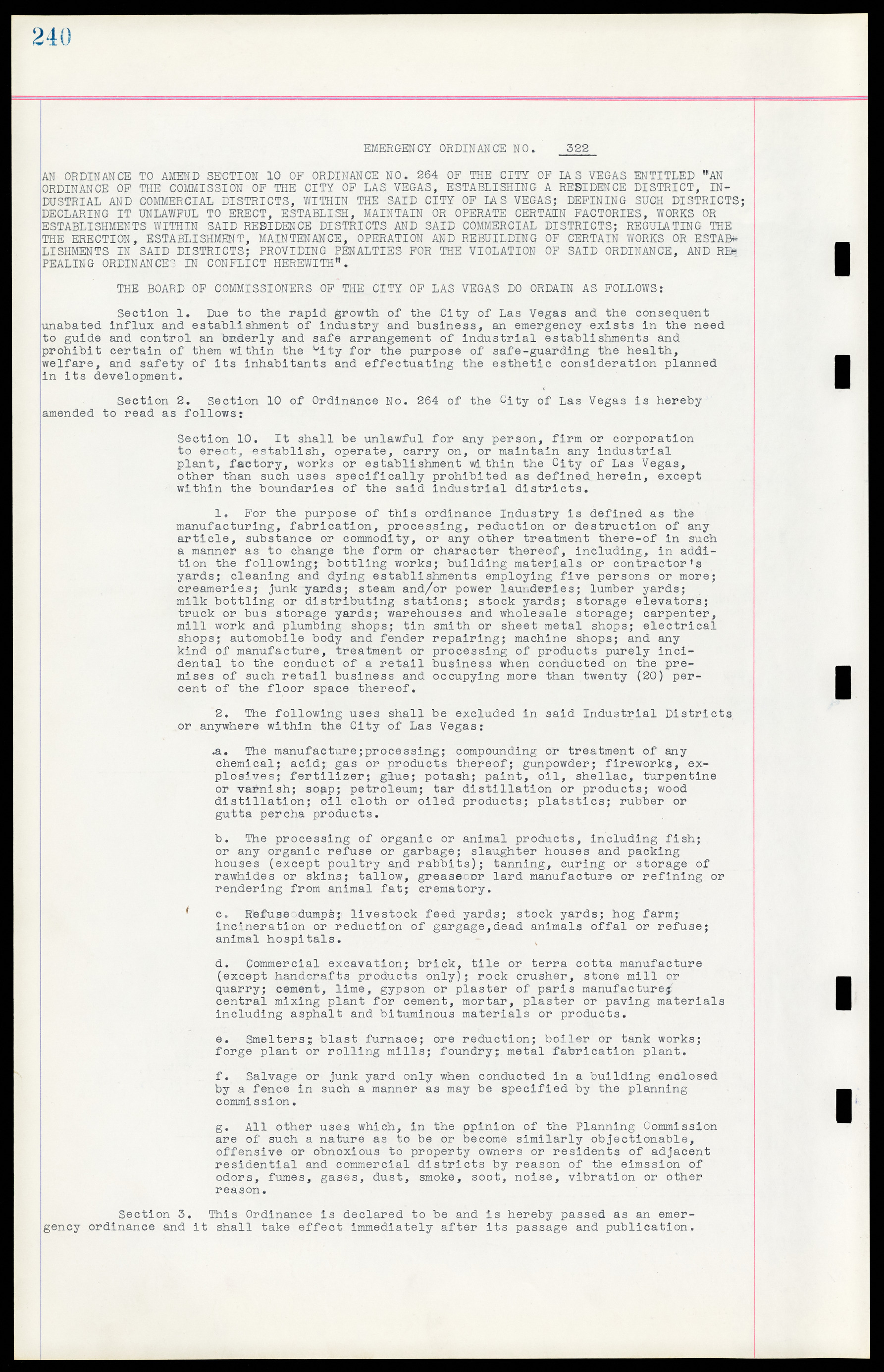 Las Vegas City Ordinances, March 31, 1933 to October 25, 1950, lvc000014-269