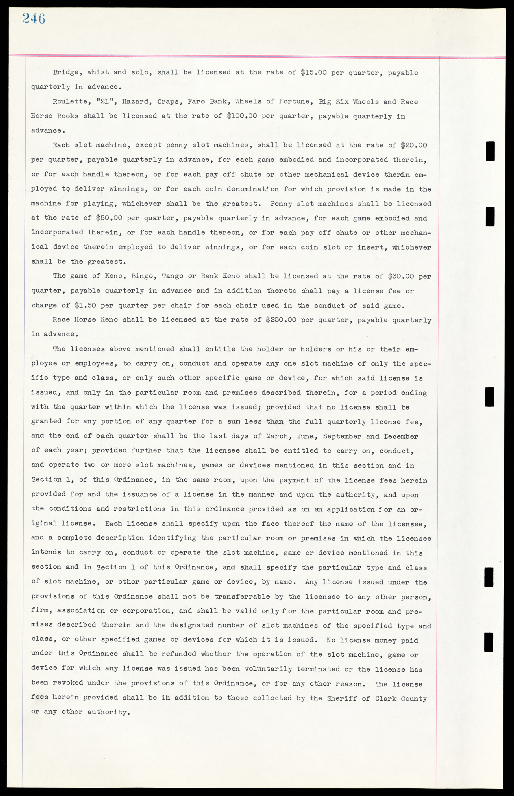 Las Vegas City Ordinances, March 31, 1933 to October 25, 1950, lvc000014-275