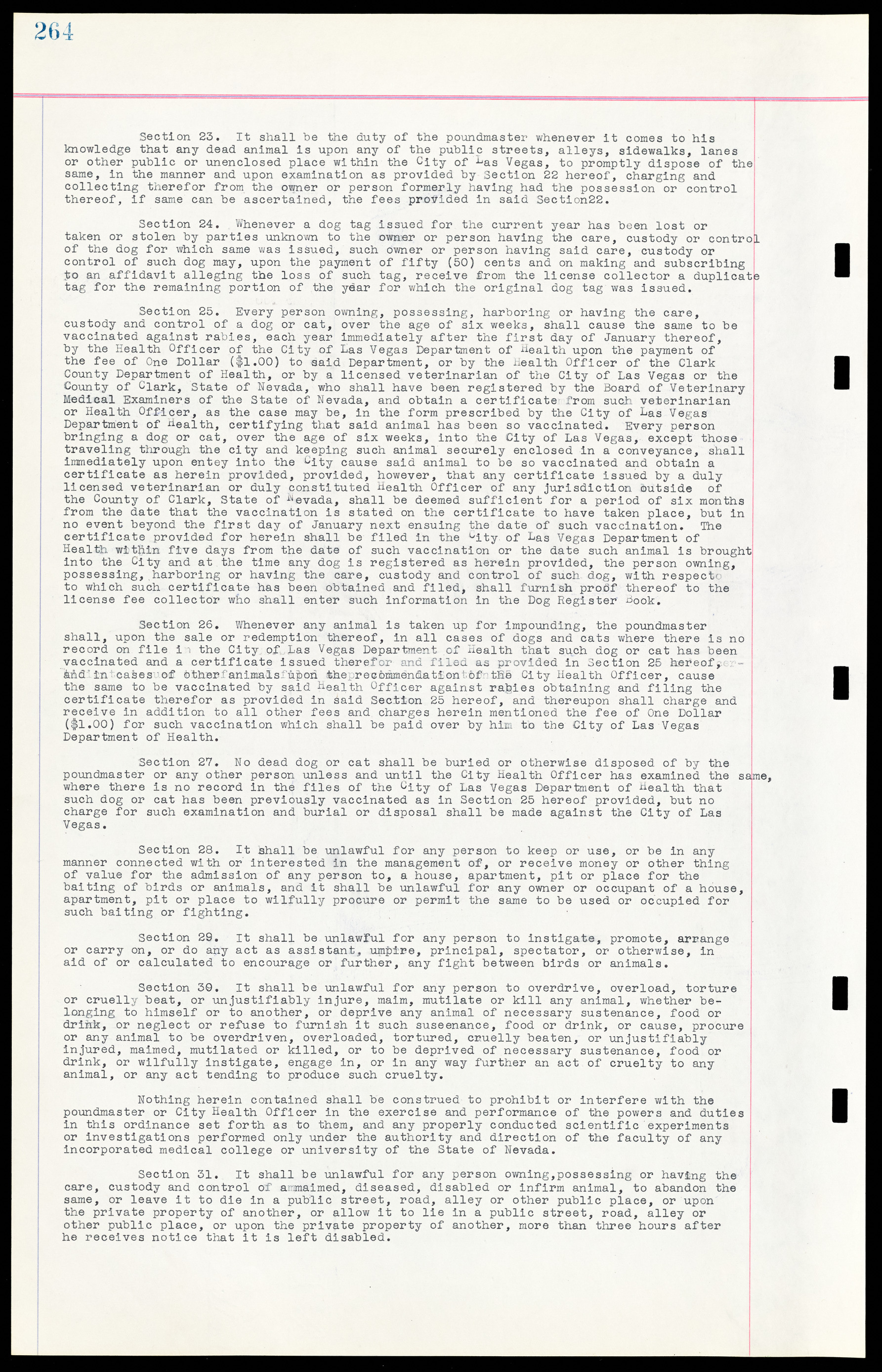Las Vegas City Ordinances, March 31, 1933 to October 25, 1950, lvc000014-293