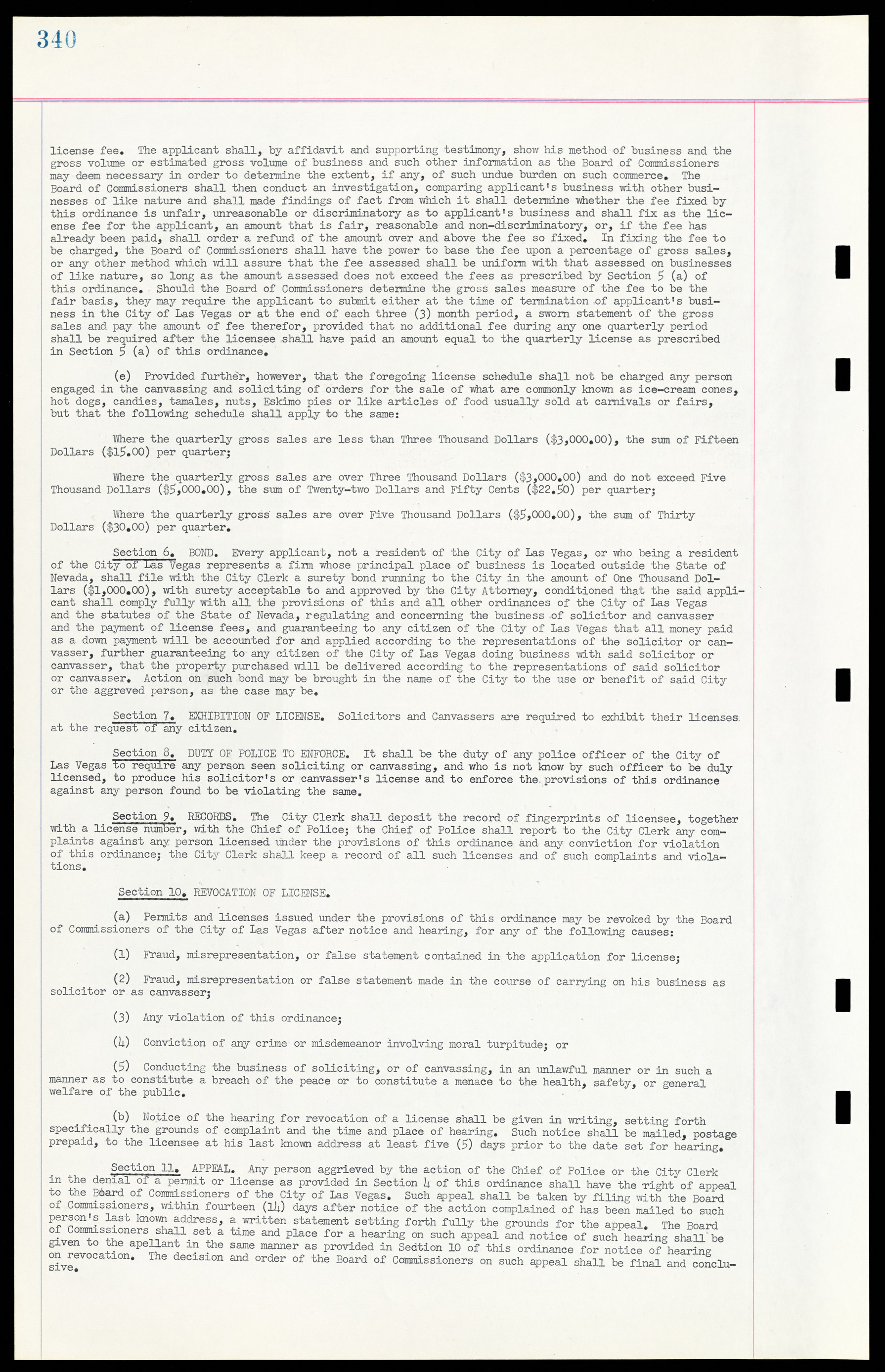 Las Vegas City Ordinances, March 31, 1933 to October 25, 1950, lvc000014-369