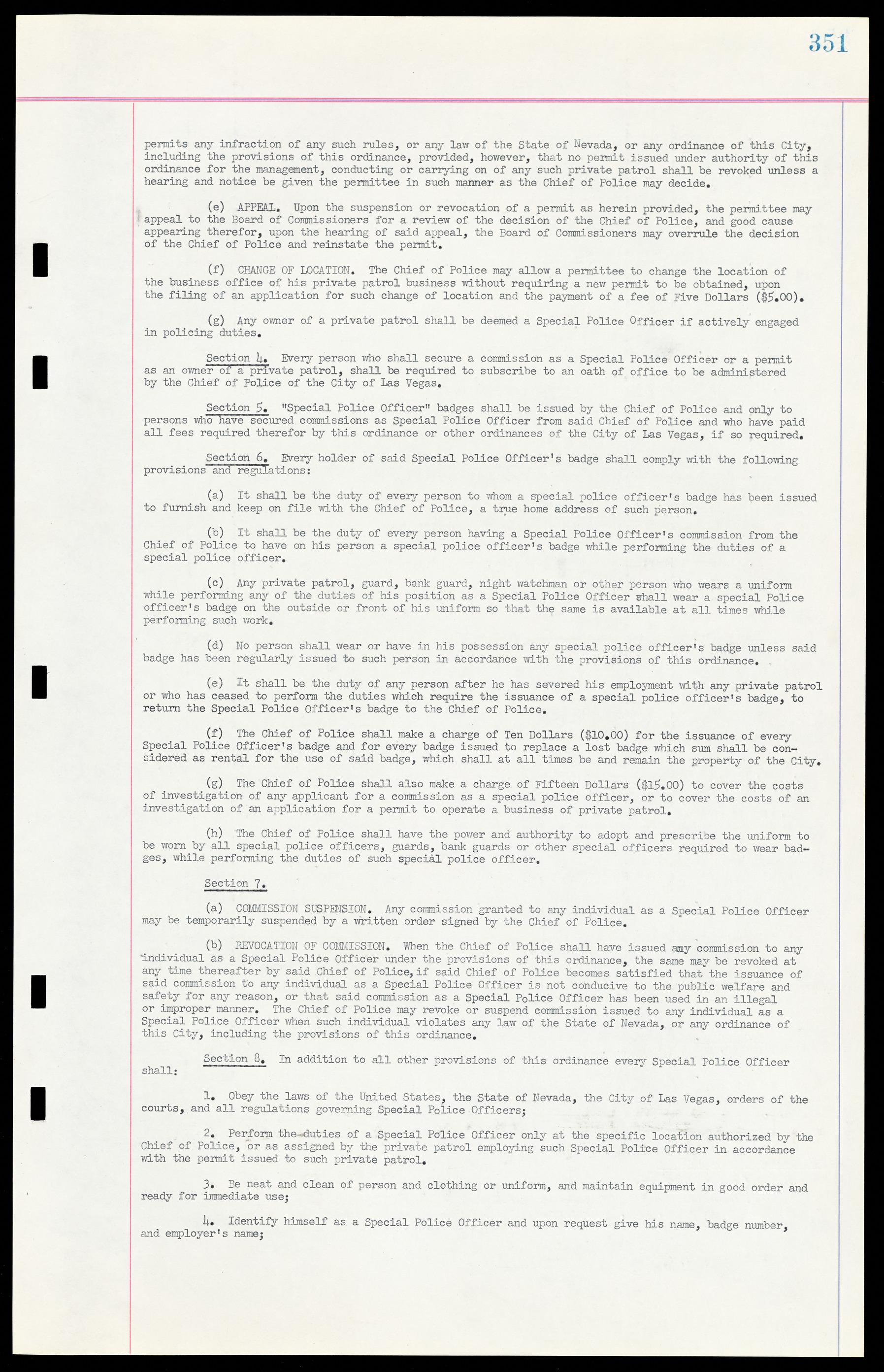 Las Vegas City Ordinances, March 31, 1933 to October 25, 1950, lvc000014-380