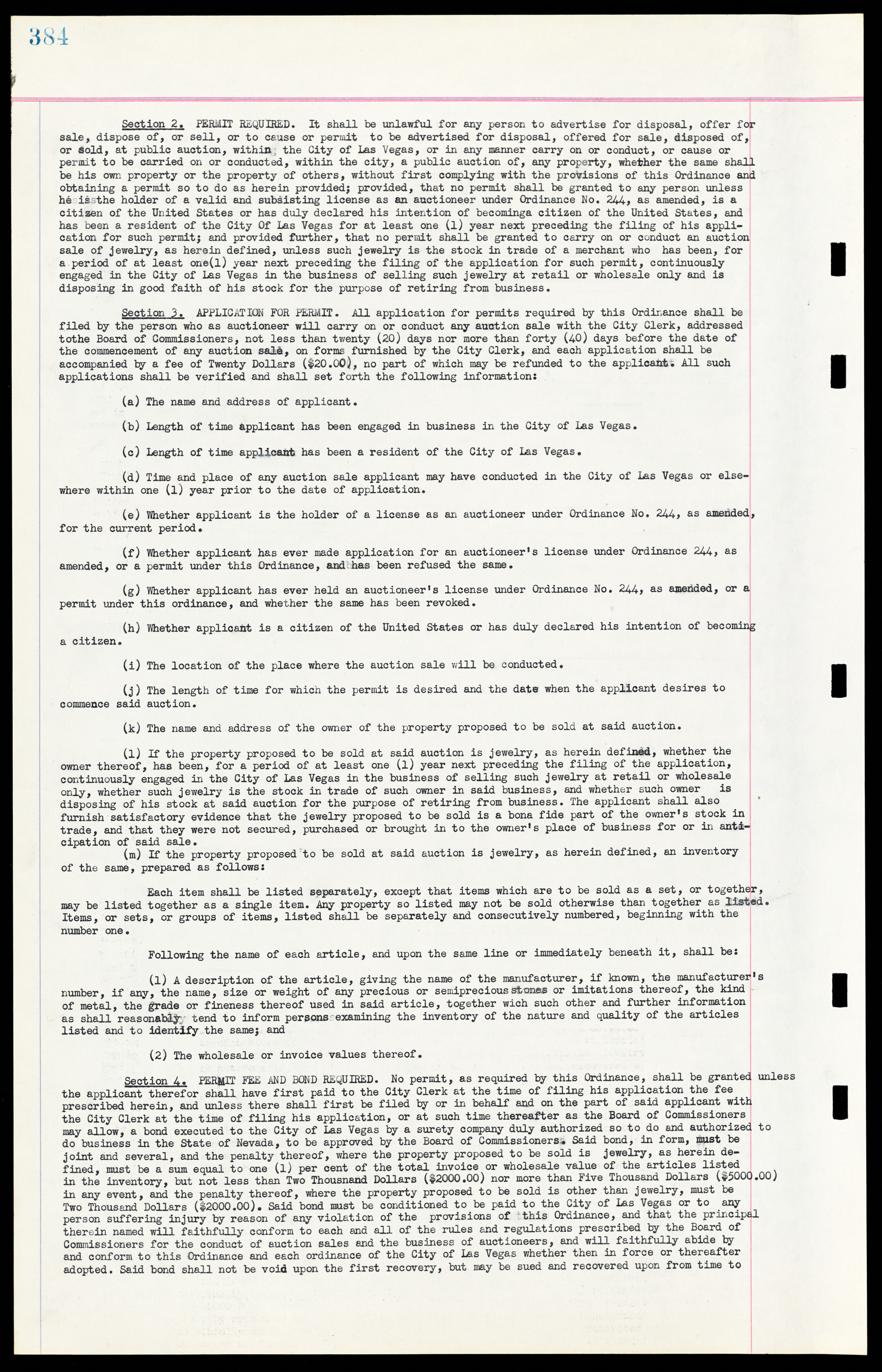 Las Vegas City Ordinances, March 31, 1933 to October 25, 1950, lvc000014-413